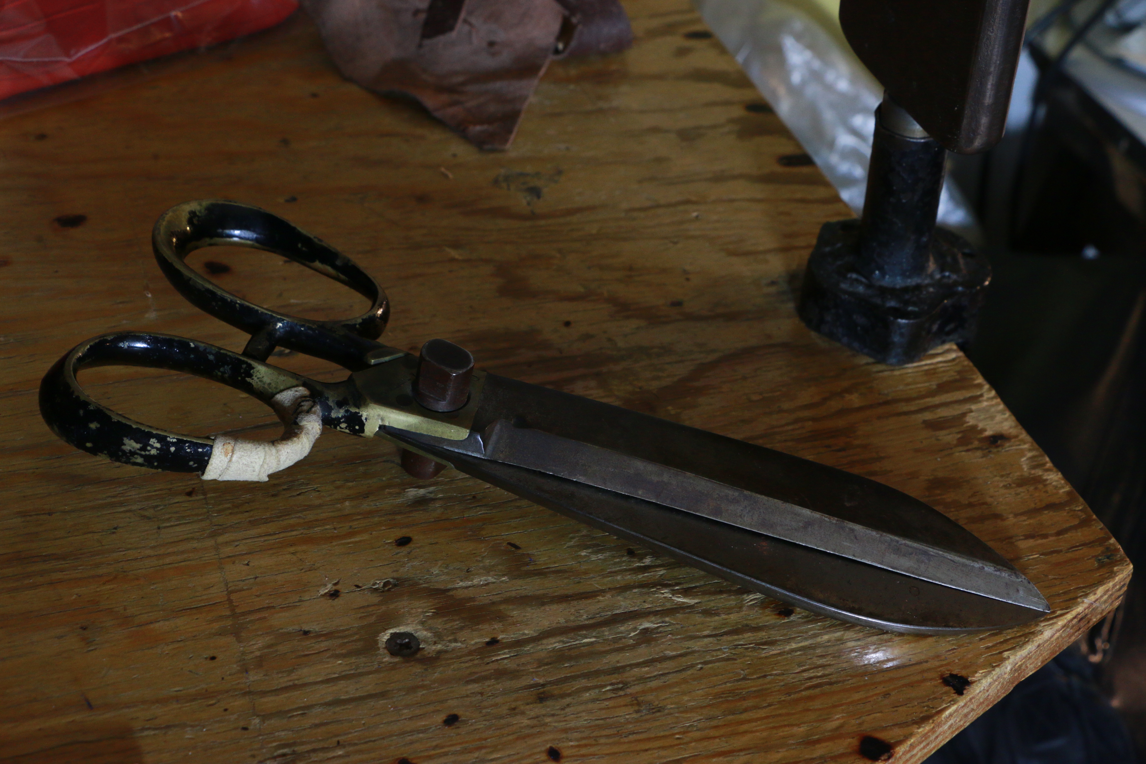 Glove maker leather cutting (1) Sounds Of Changes