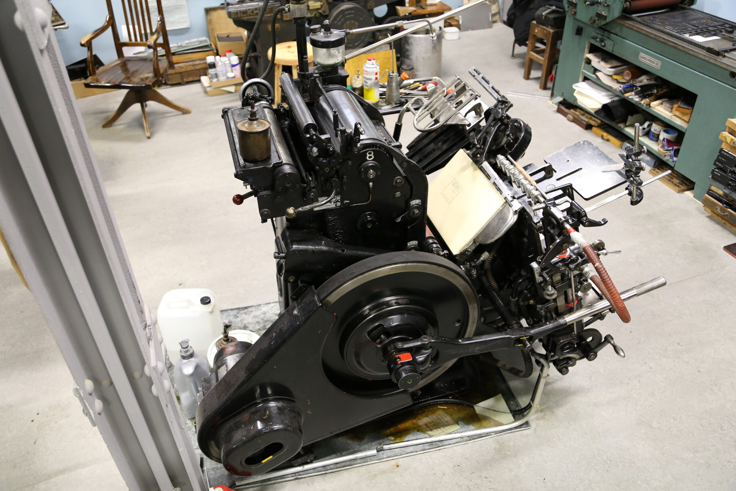 Heidelberg platen press