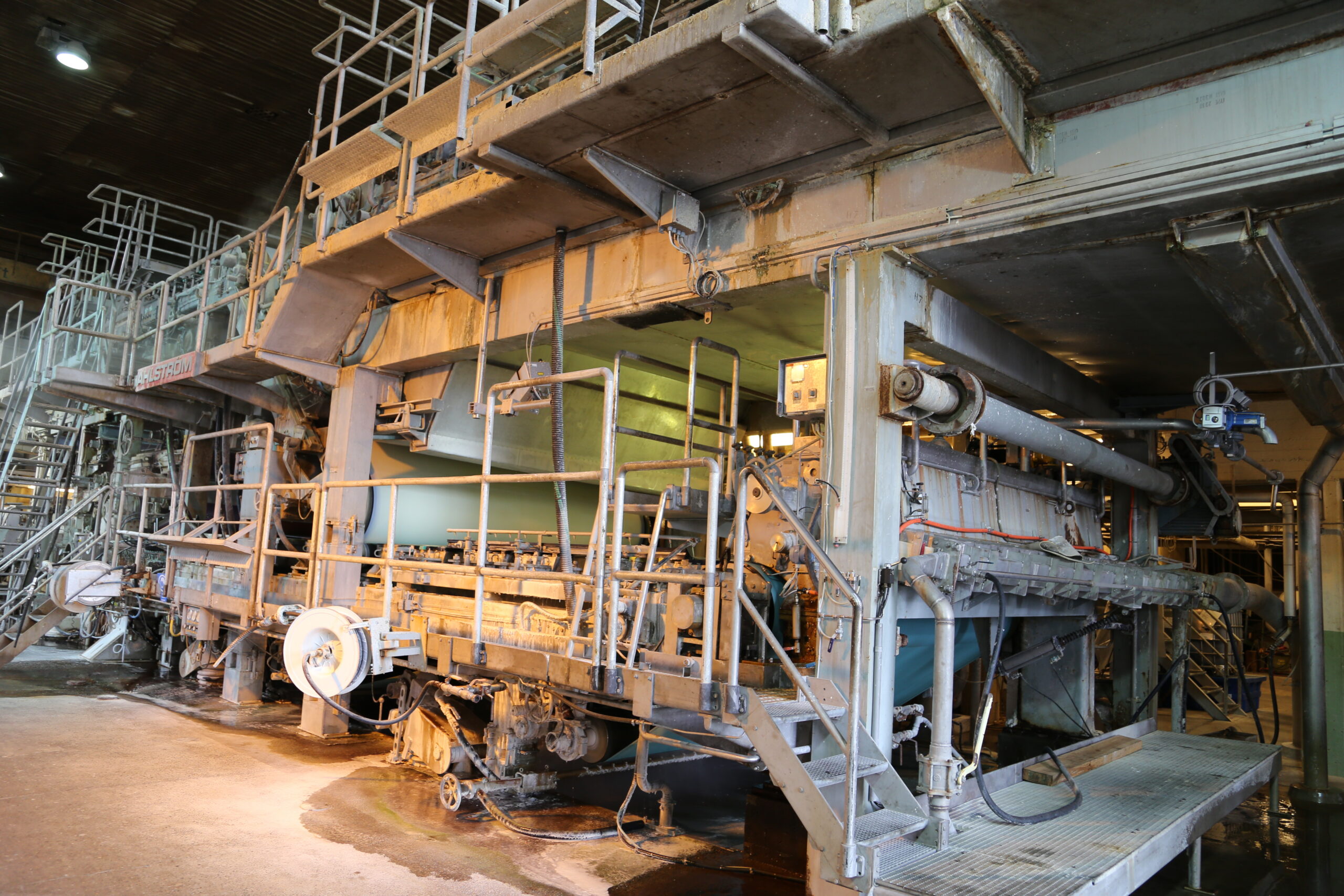 Cardboard machine (Wet end)