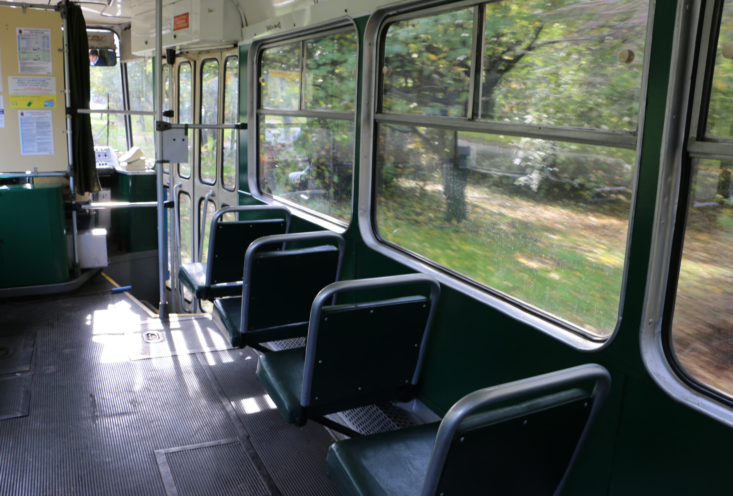 102N tram – front of the car
