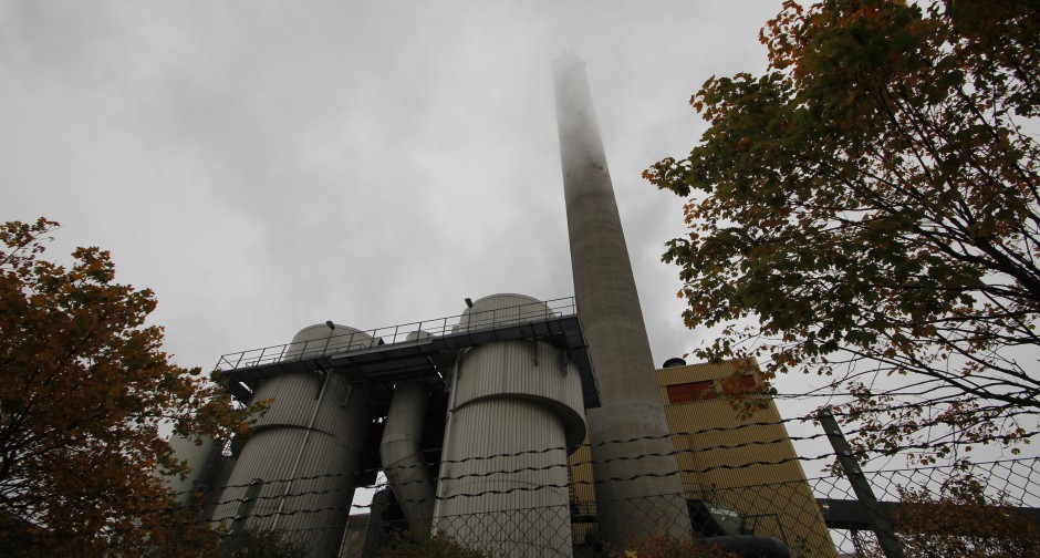 Bravikens paper mill in Norrköping, Sweden