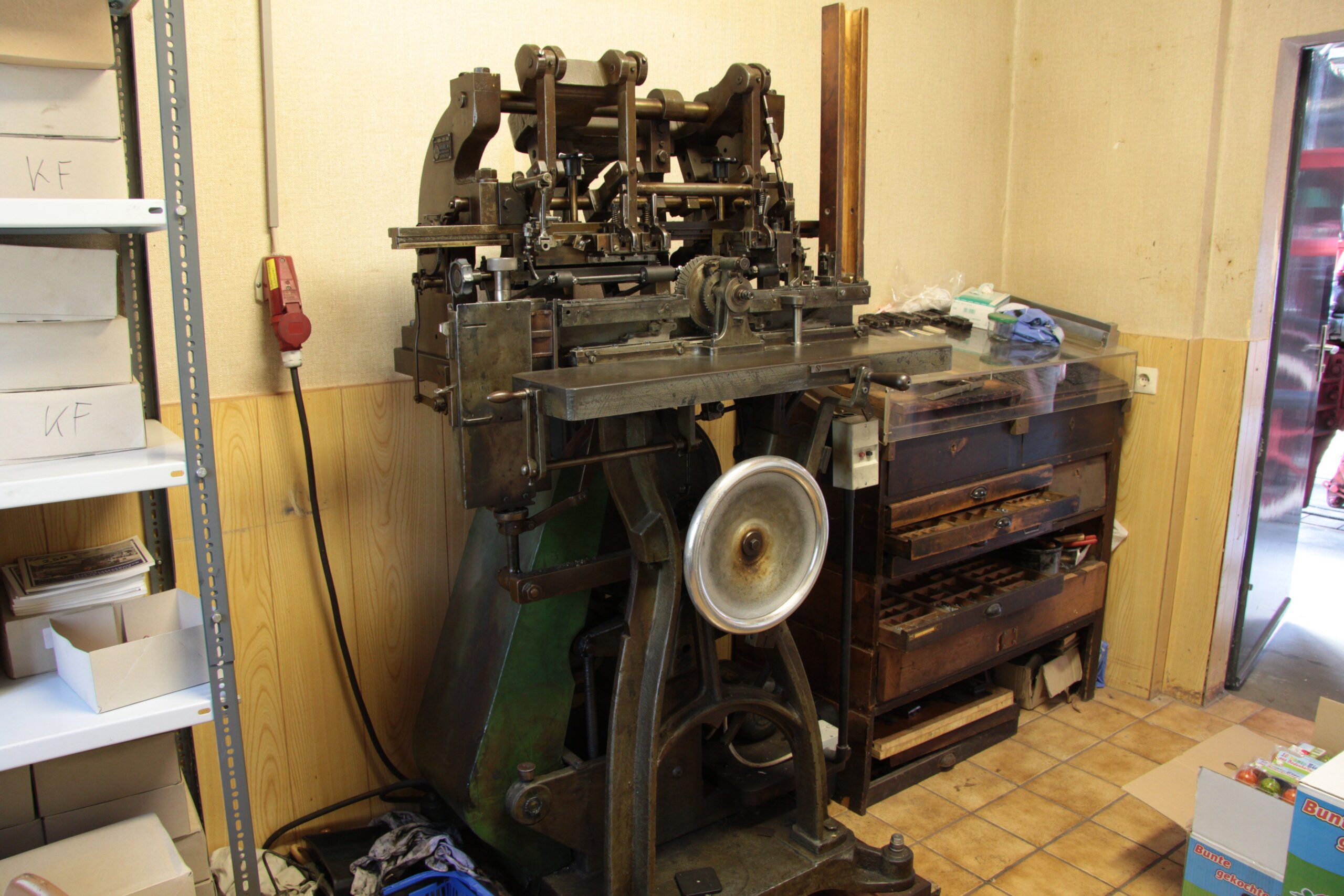 Edmondson Ticket Printing Machine
