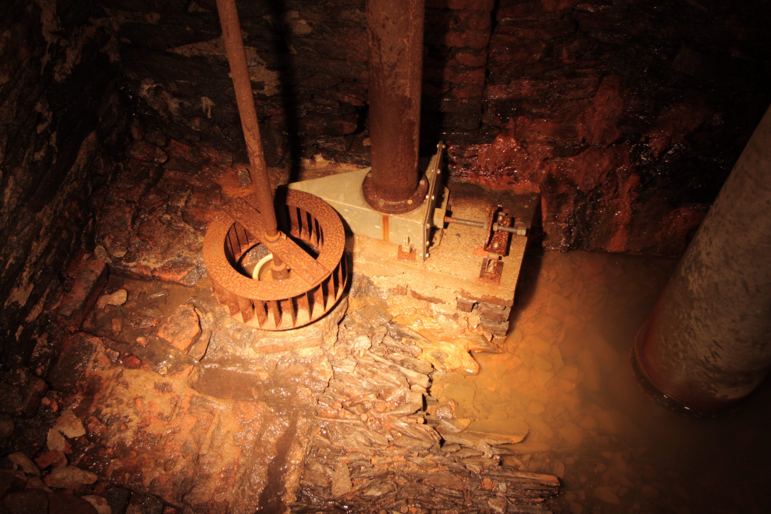 Horizontal waterwheel