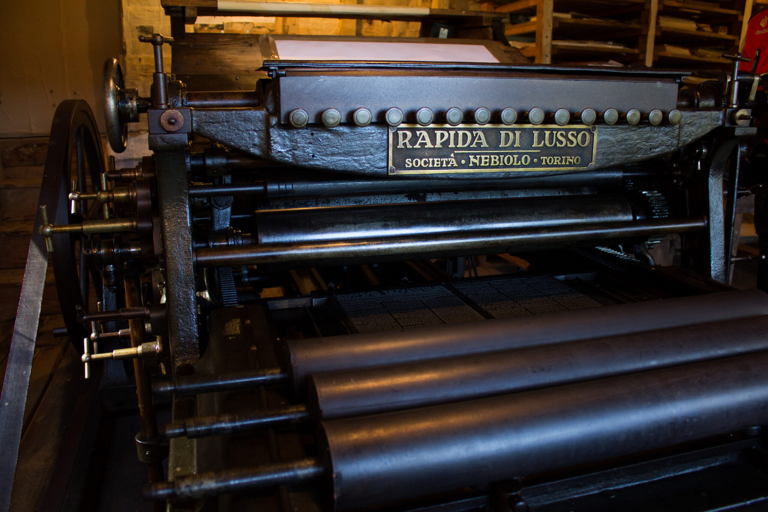 Electric printing press