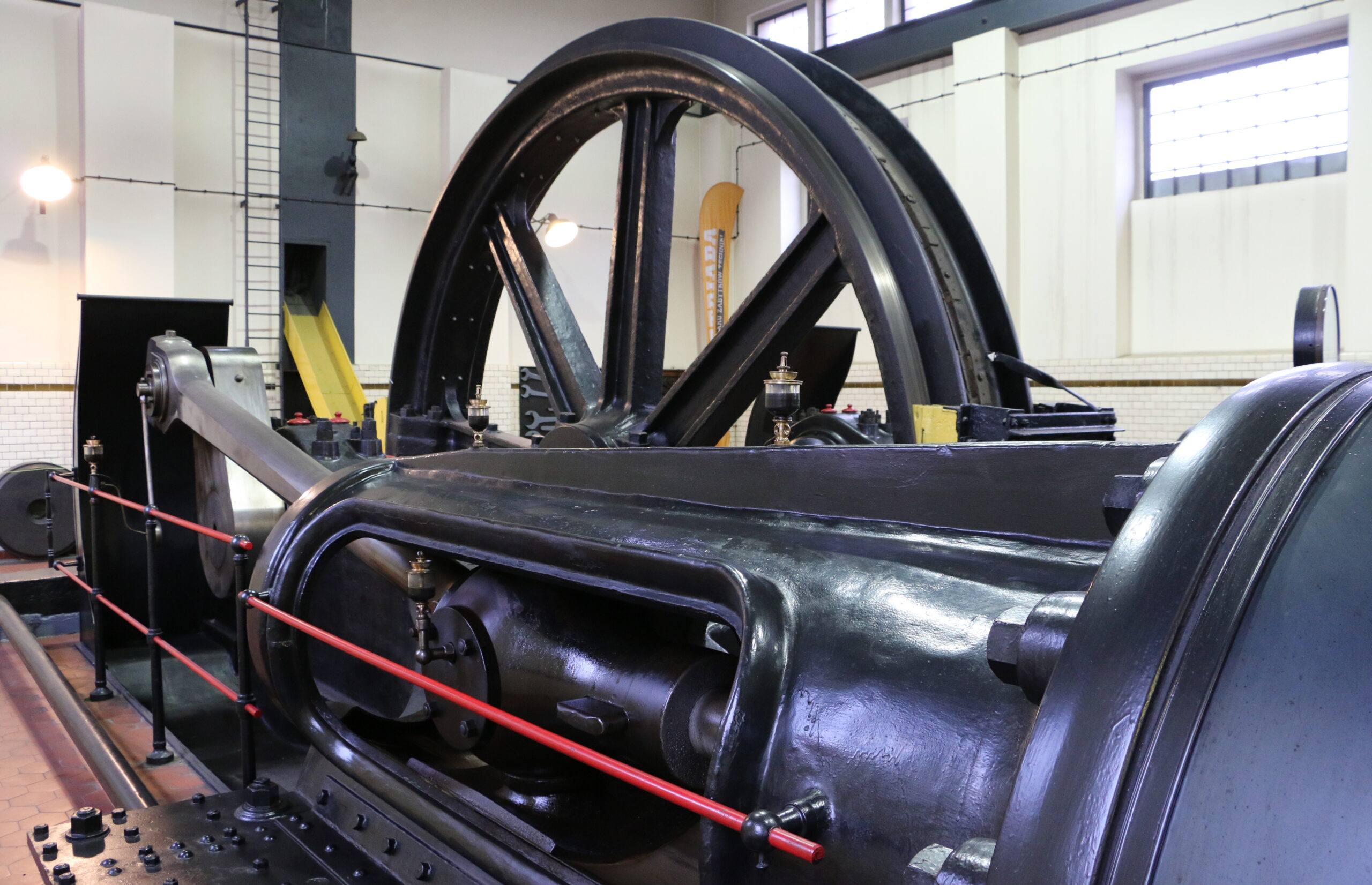 Steam winding engine – connecting rod