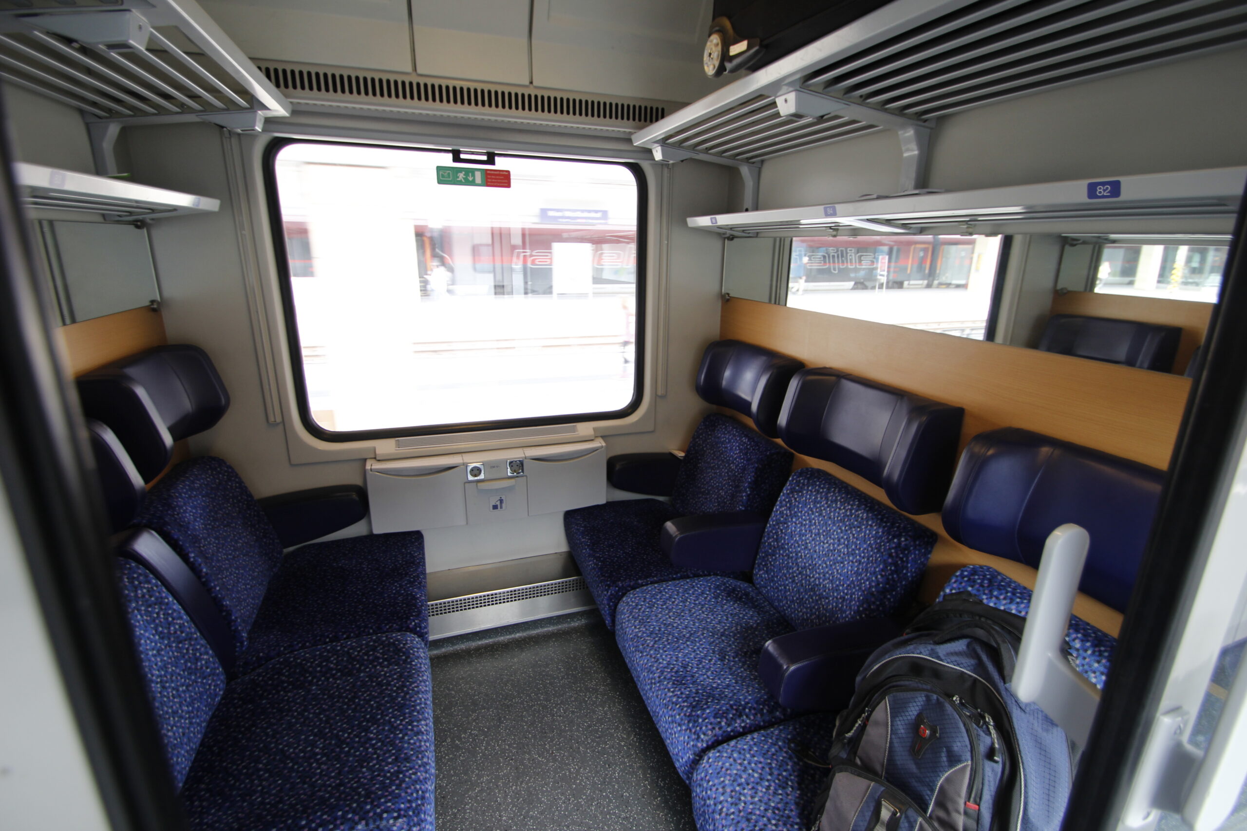 On the train to Vienna