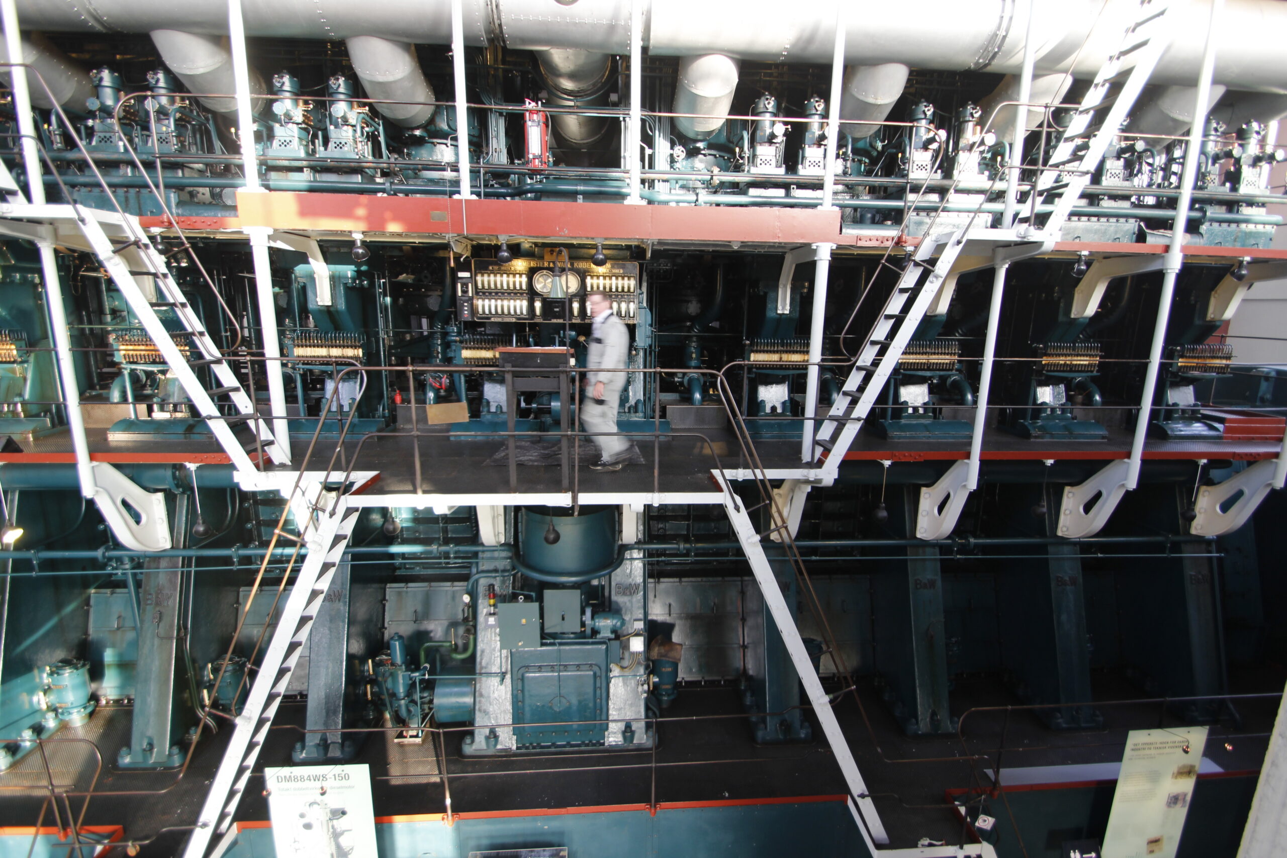 H.C. Ørsted engine – stop