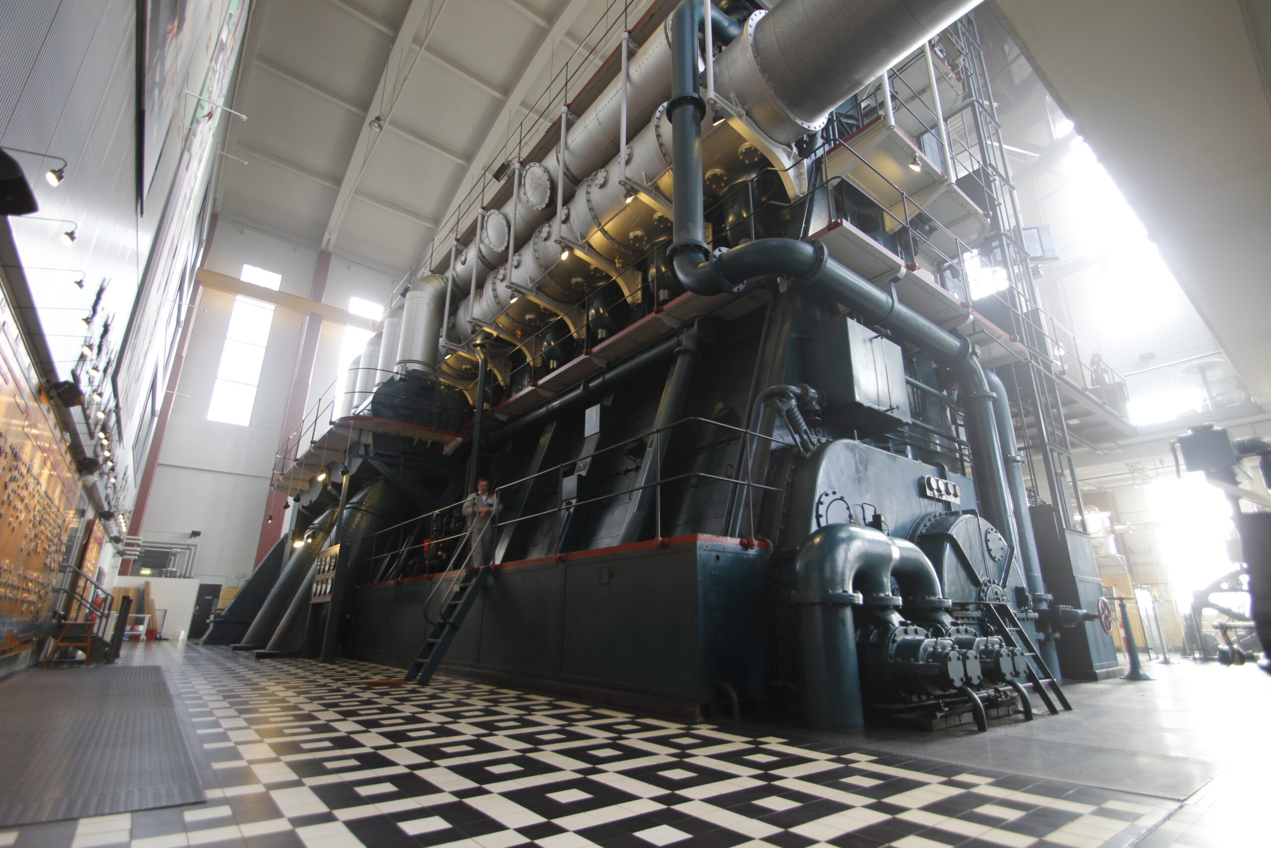H.C. Ørsted engine – running