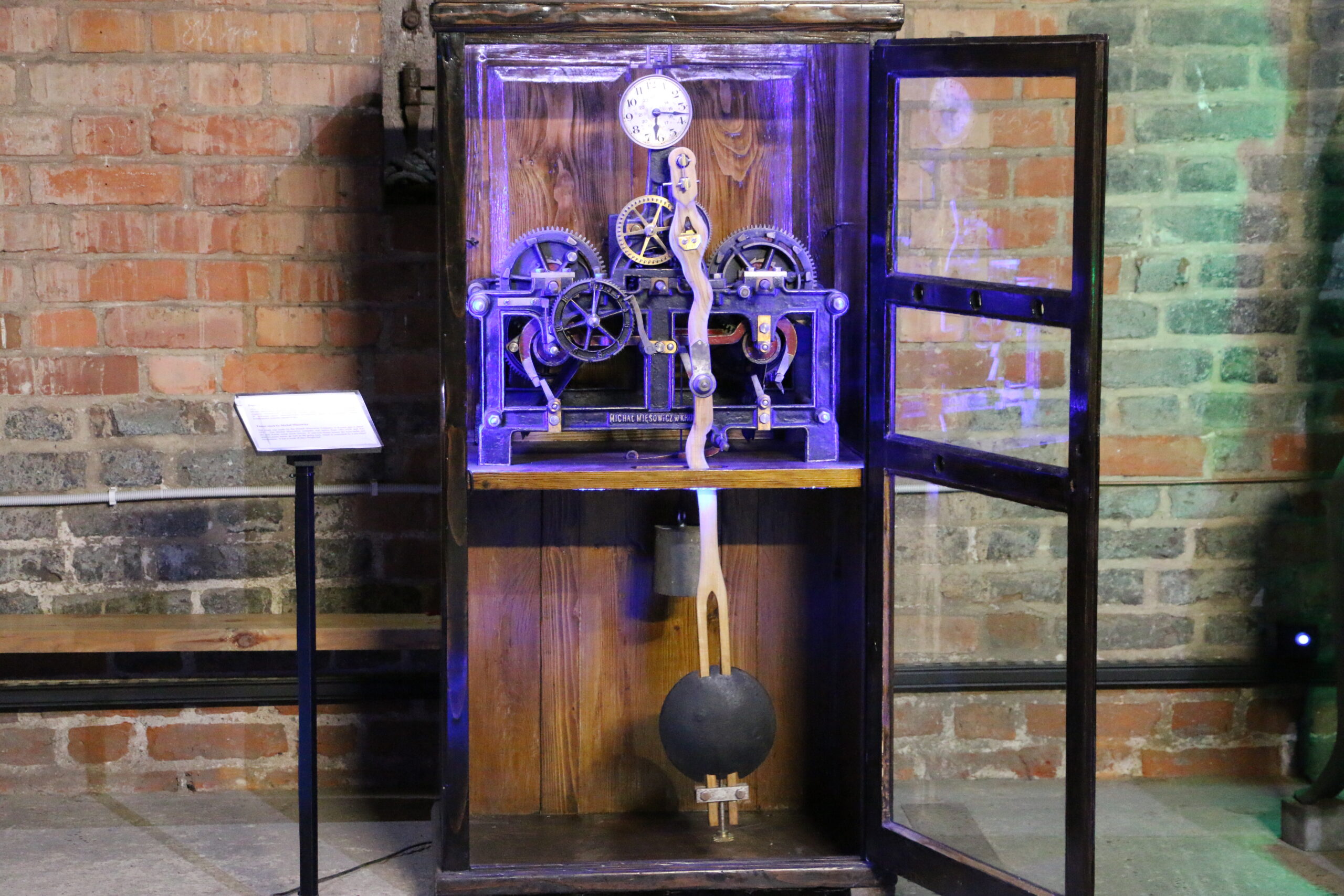 Tower clock from Michal Miesowicz’s factory