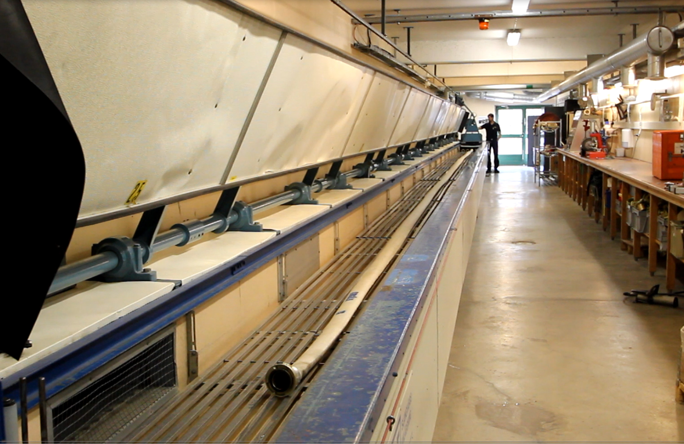 Fire Hose Maintenance machine - drying