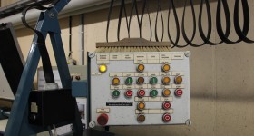 Control console Fire Hose Maintenance machine