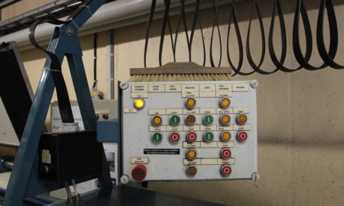 Control console Fire Hose Maintenance machine