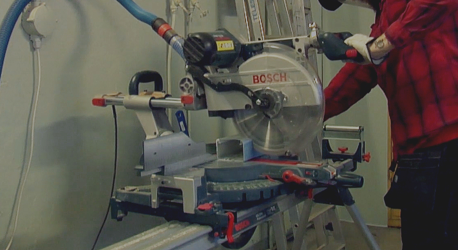 Bosch sliding mitre saw
