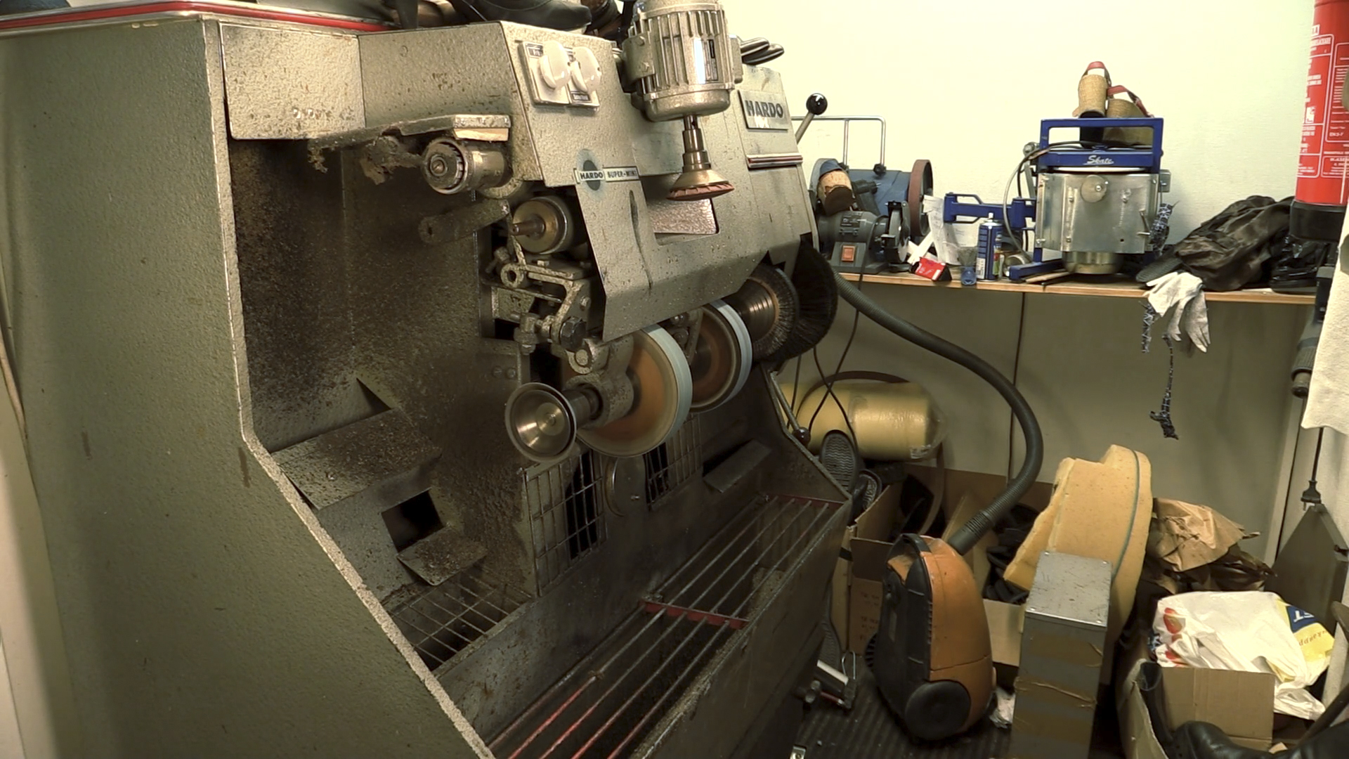 Hardo Super-mini sanding and polishing machine