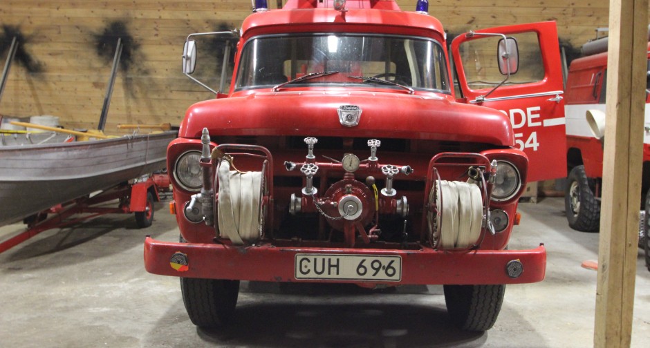 Fire truck Ford F600-1958