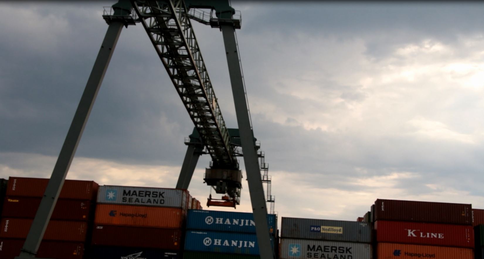 Container Terminal at the Port of Dortmund