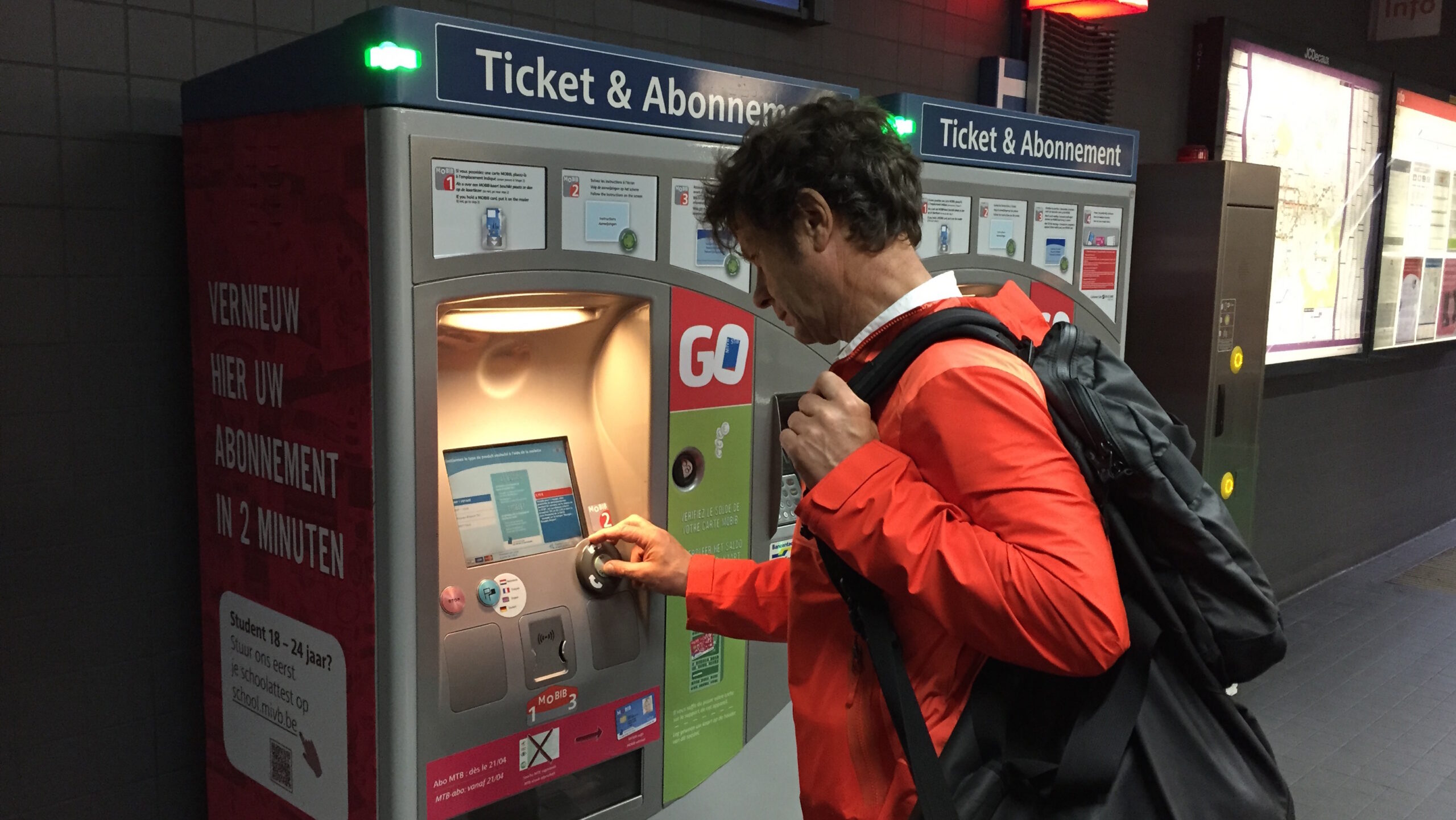 Journey ticket is purchased - Underground station