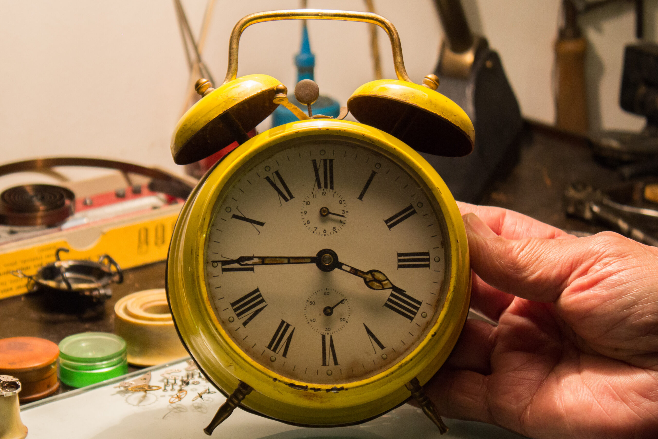 Alarm clock – ringing