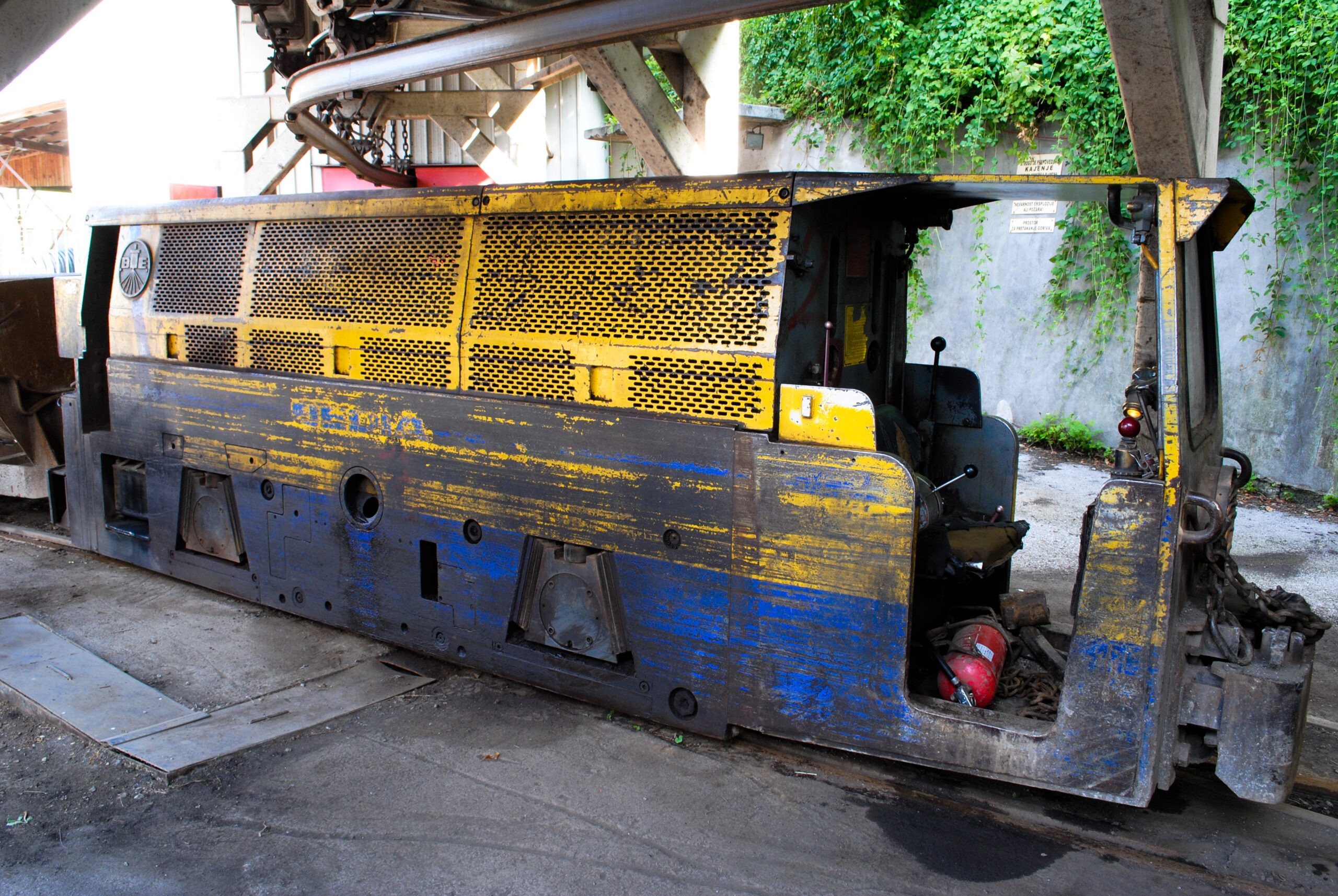 Bedia diesel locomotive – idling