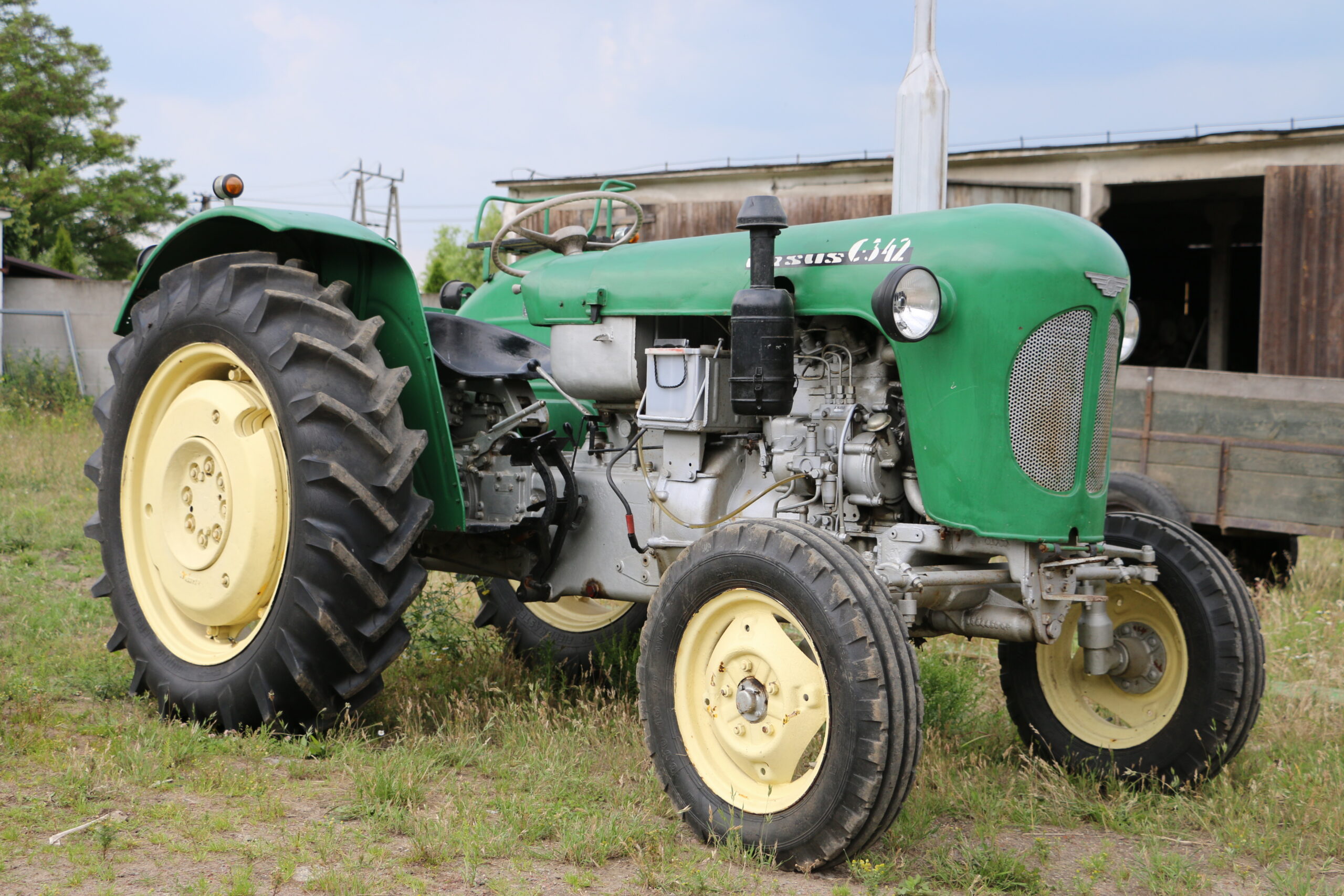Tractor Ursus C 342 (engine)