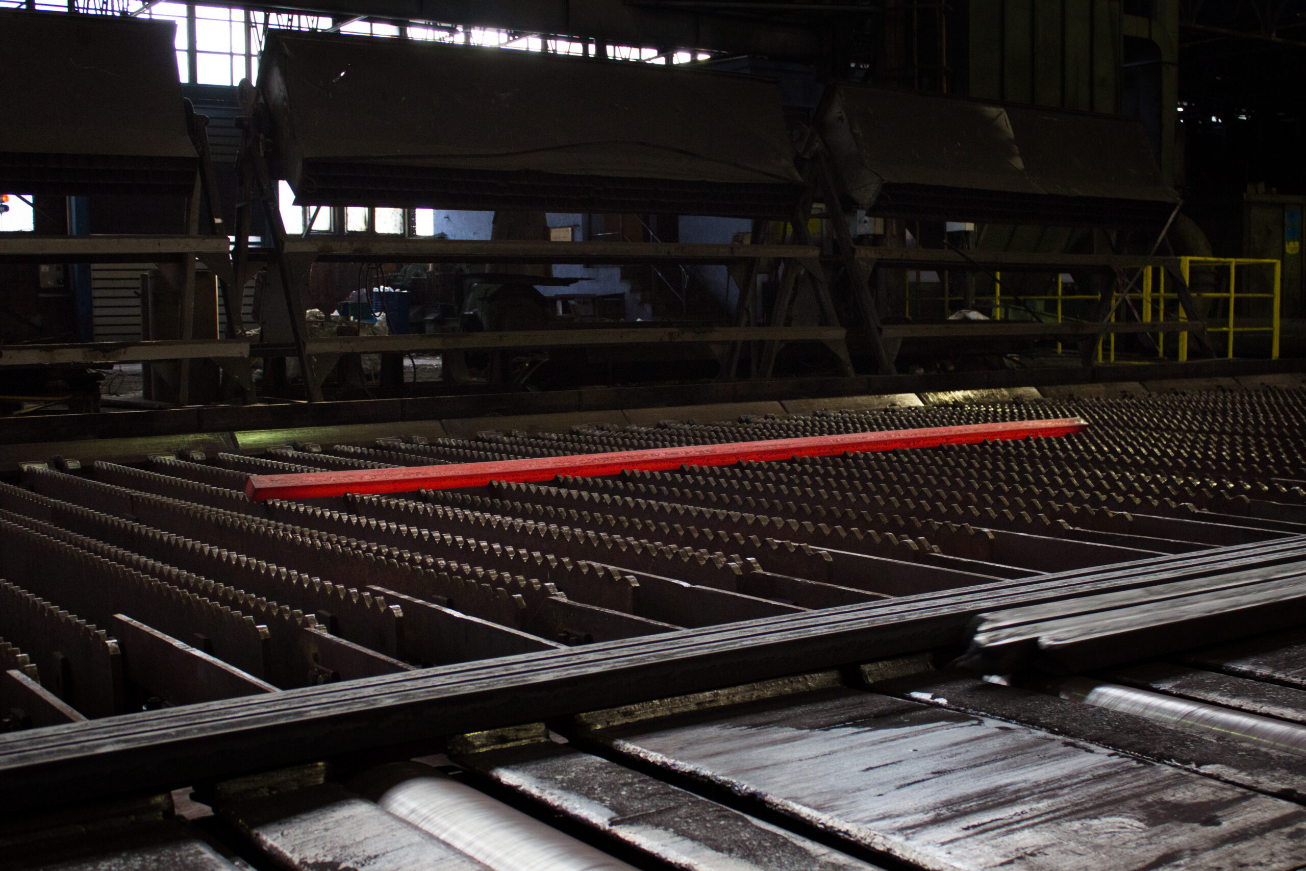 Air hardening (pilgrim rolling)