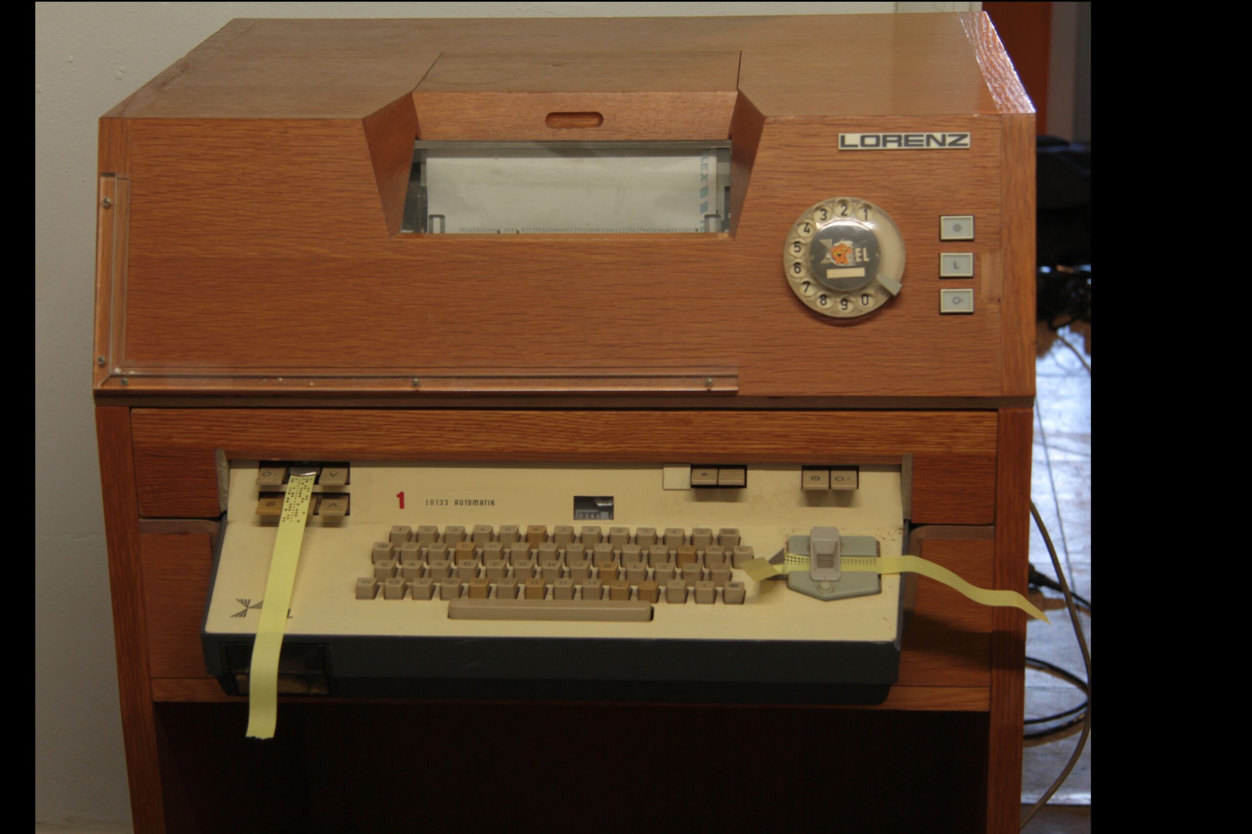 Teleprinter: automatic printing