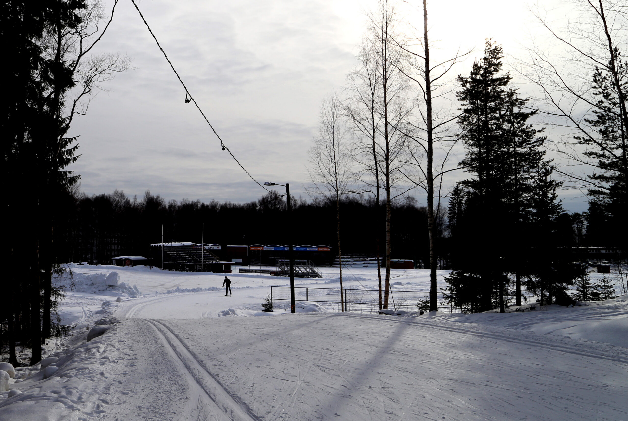 Skiing In The Kauppi