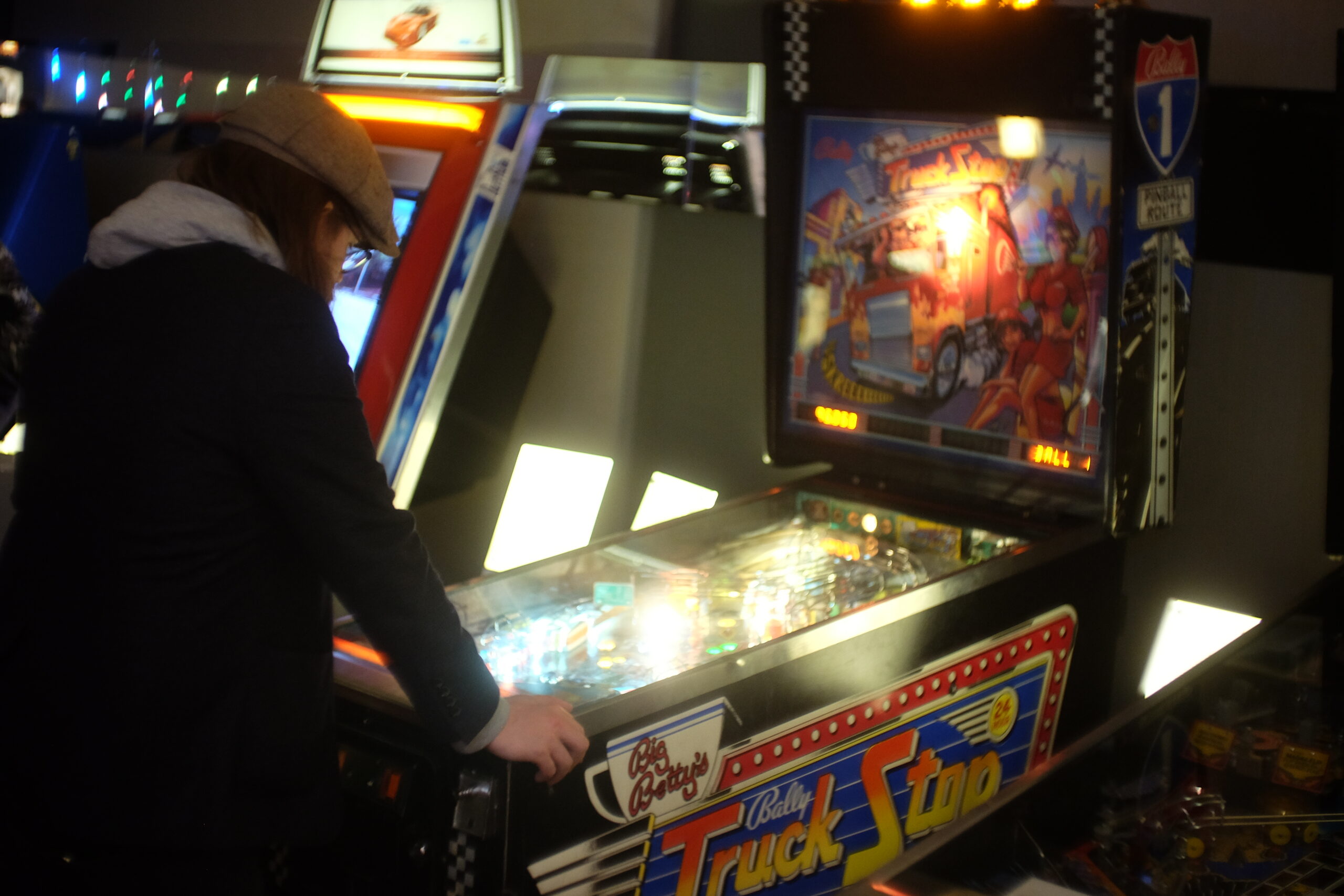 Truck Stop Bally Pinball Machine