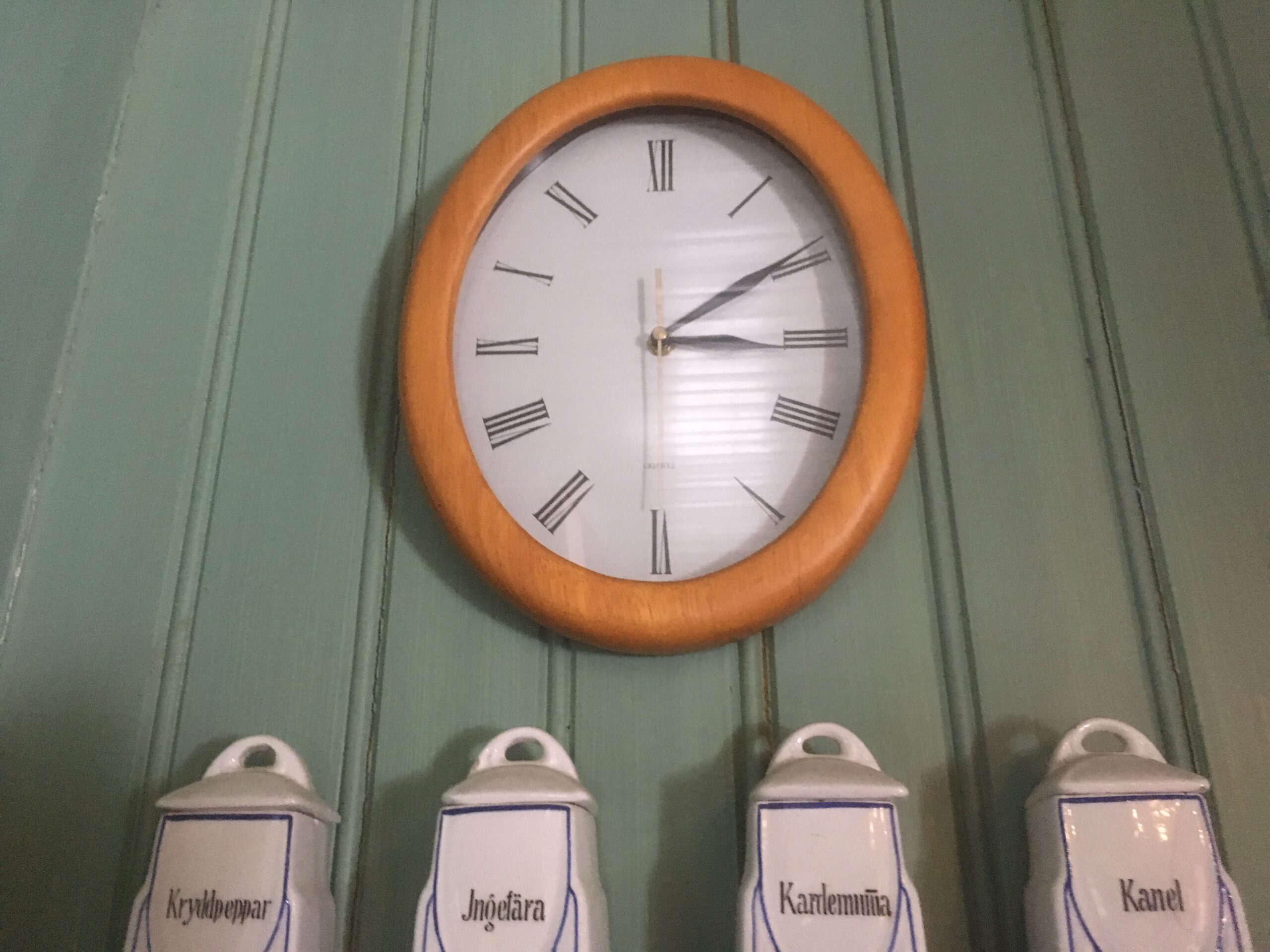 Kitchen wall clock