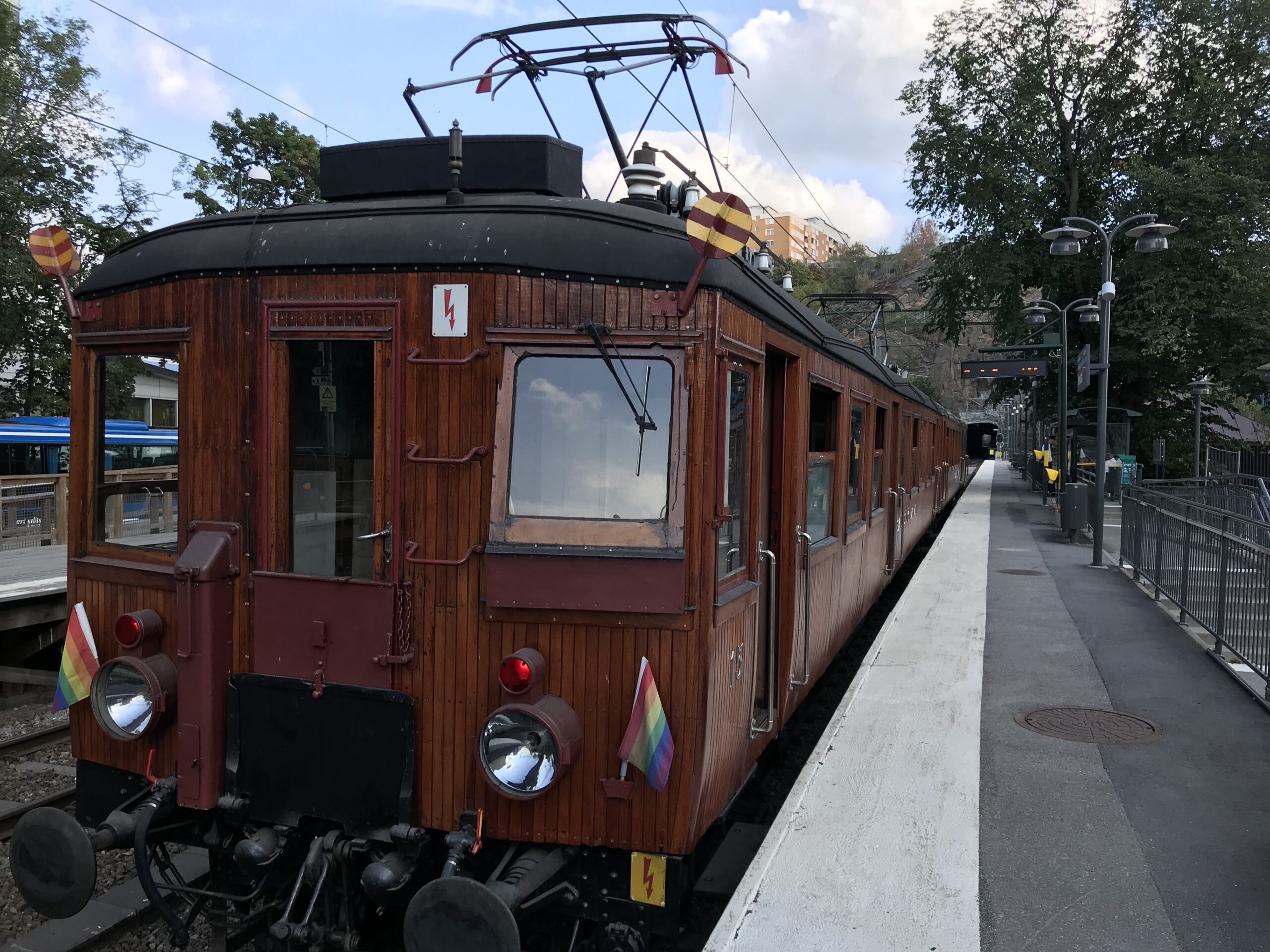 Saltsjöbanan, train from 1912 (2)
