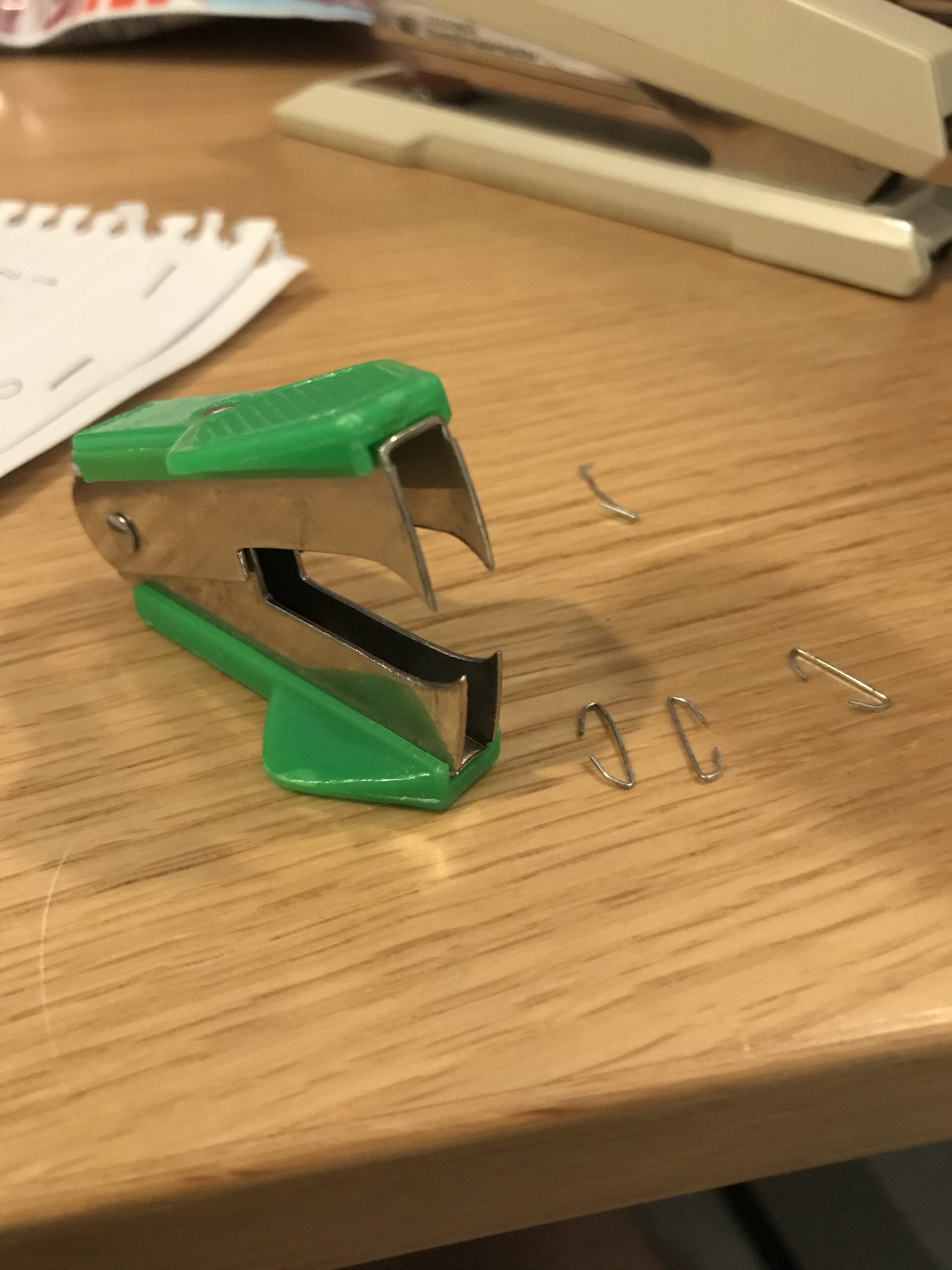 Staple remover
