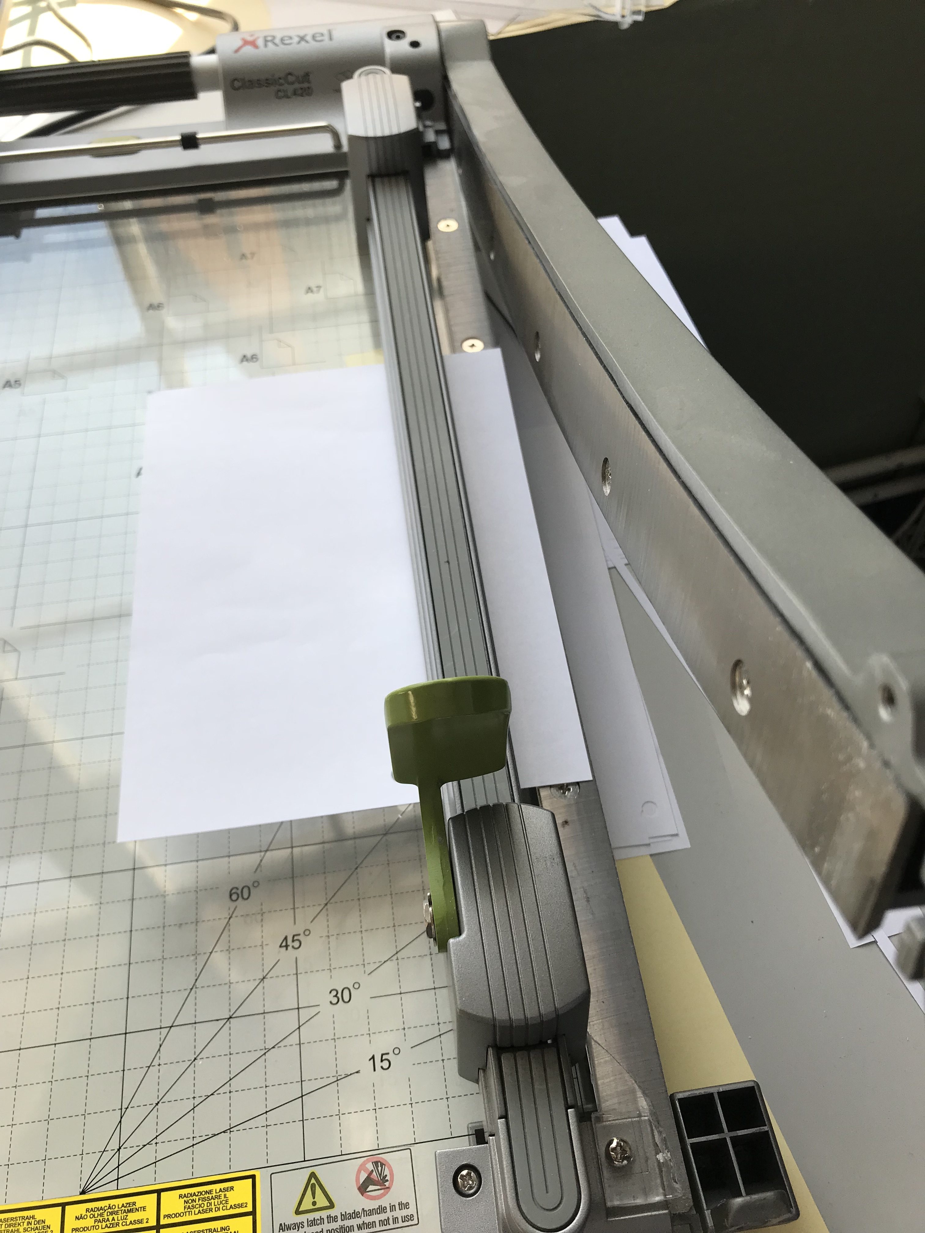 Paper Cutter Sounds Of Changes
