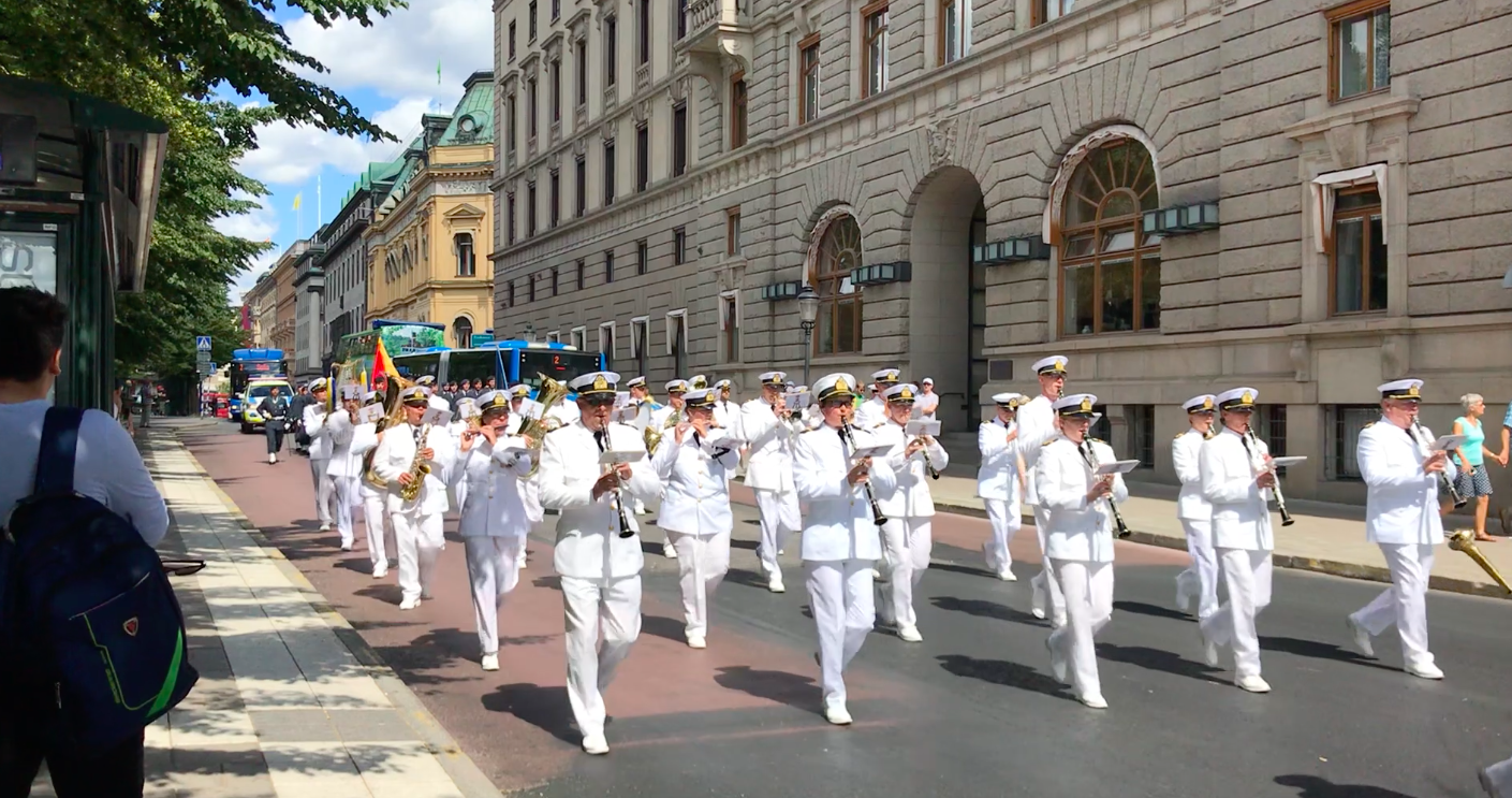 Royal Guard Parade in Stockholm (2)
