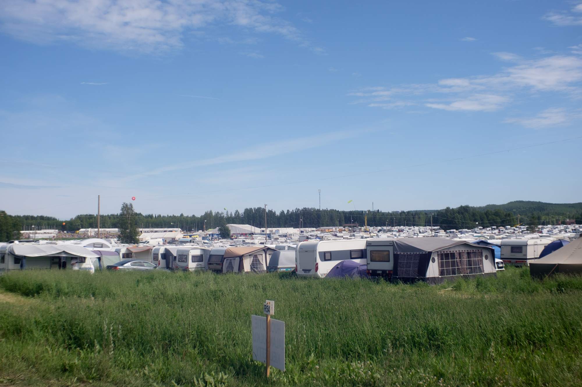 Summer Services I: Announcements Near the Festival Area