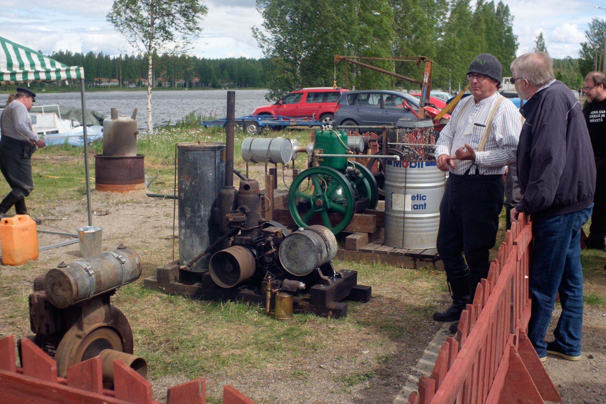 Four Stationary Engines from 1940’s