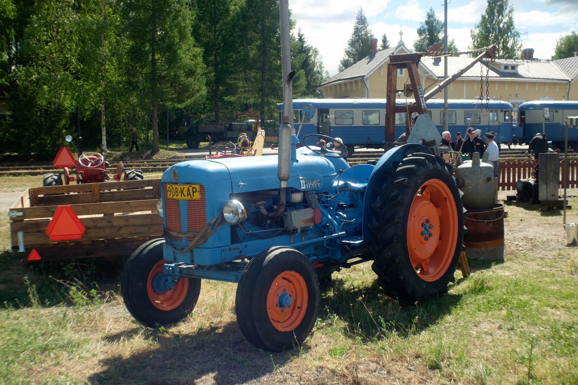 Fordson Major Diesel Tractor from 1955