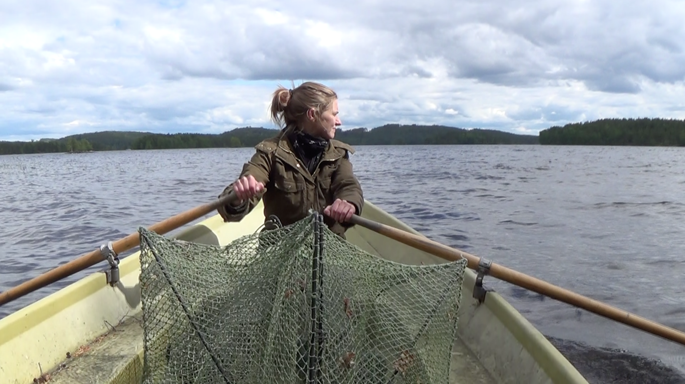 Setting up a Katiska Fish Trap