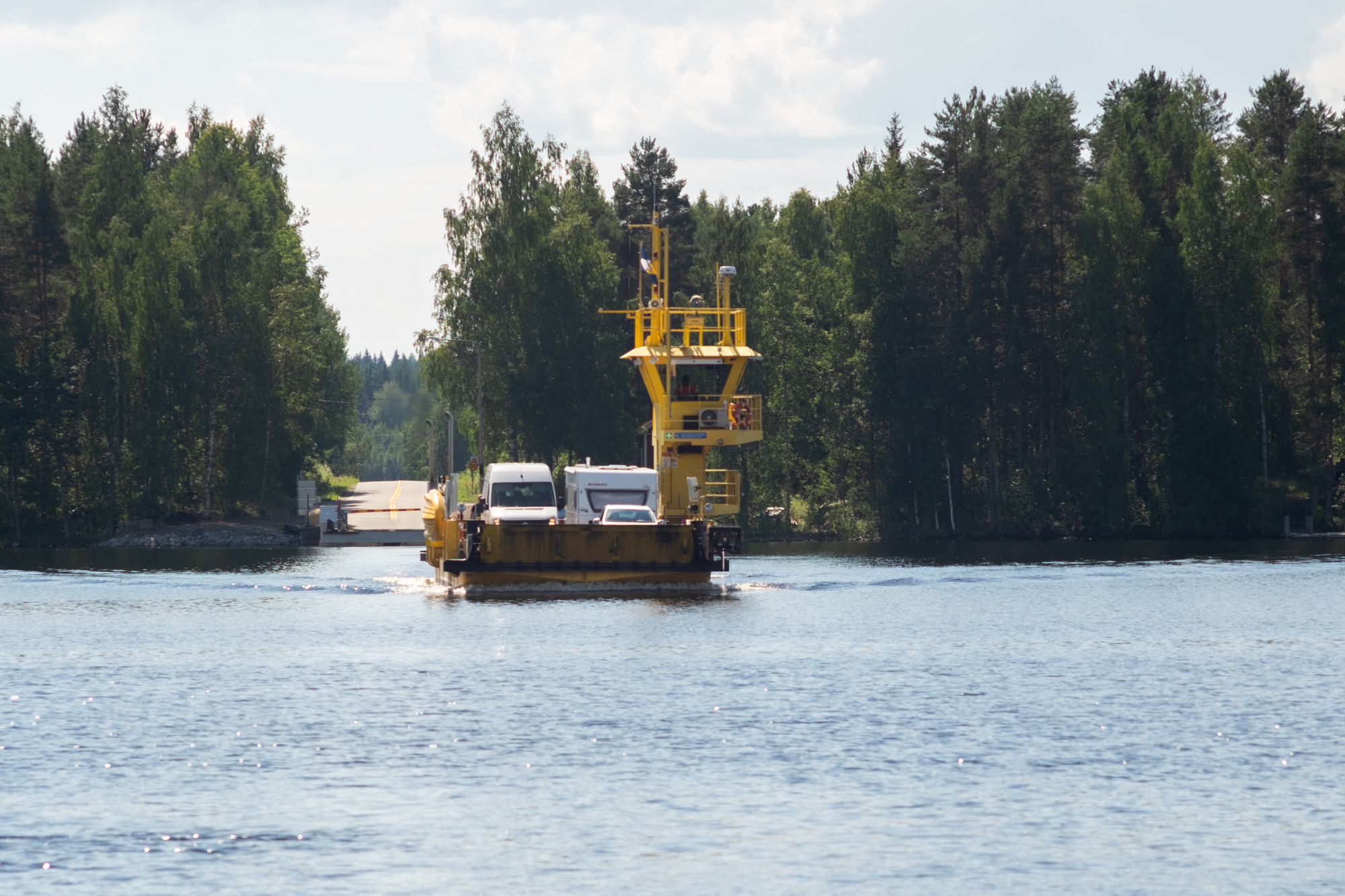 Arvinsalmi Cable Ferry