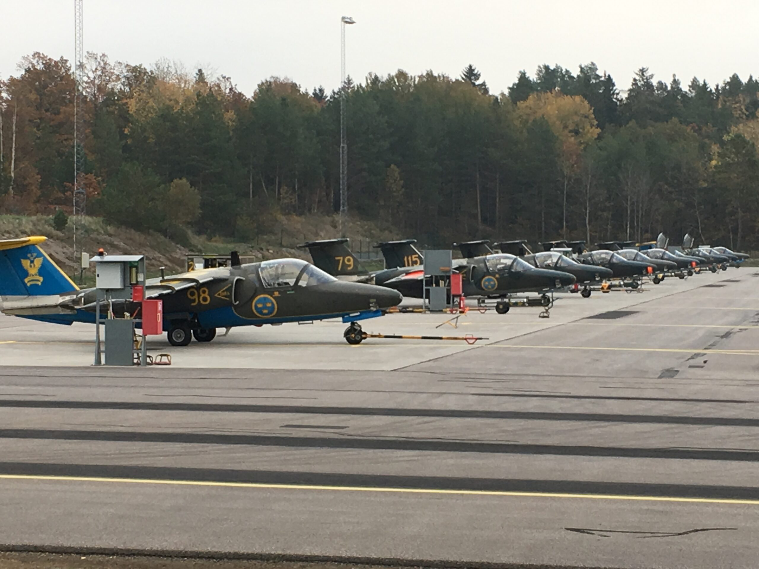 Malmen Airbase soundscape- SK 60 Takeoff