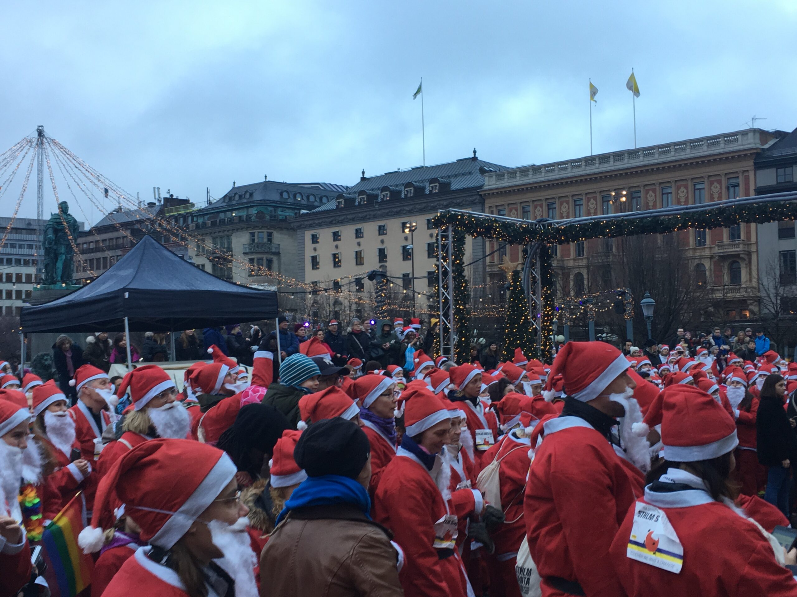 Stockholm Santa Run 2018