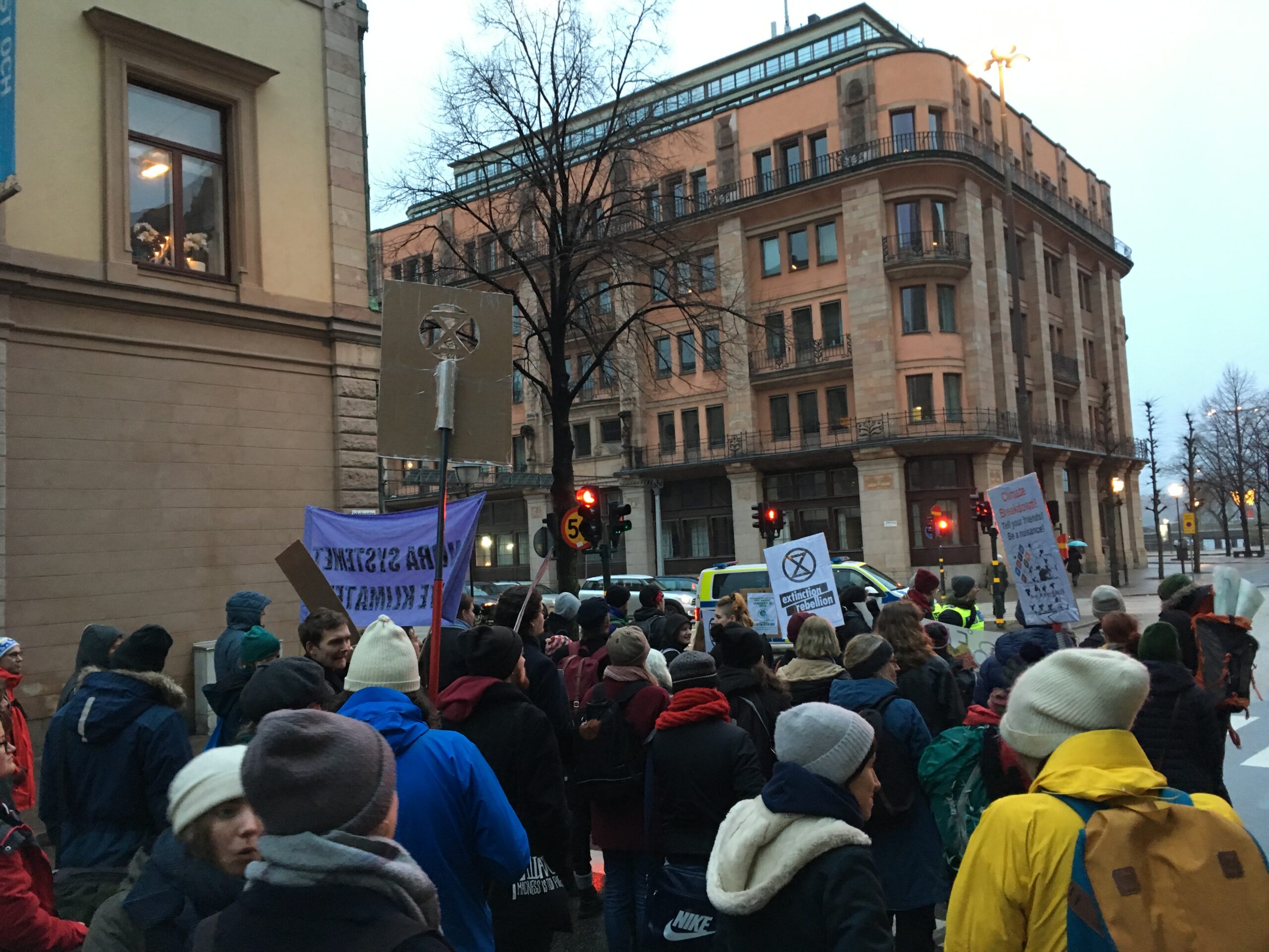 Extinction Rebellion Action december 9th Part 1