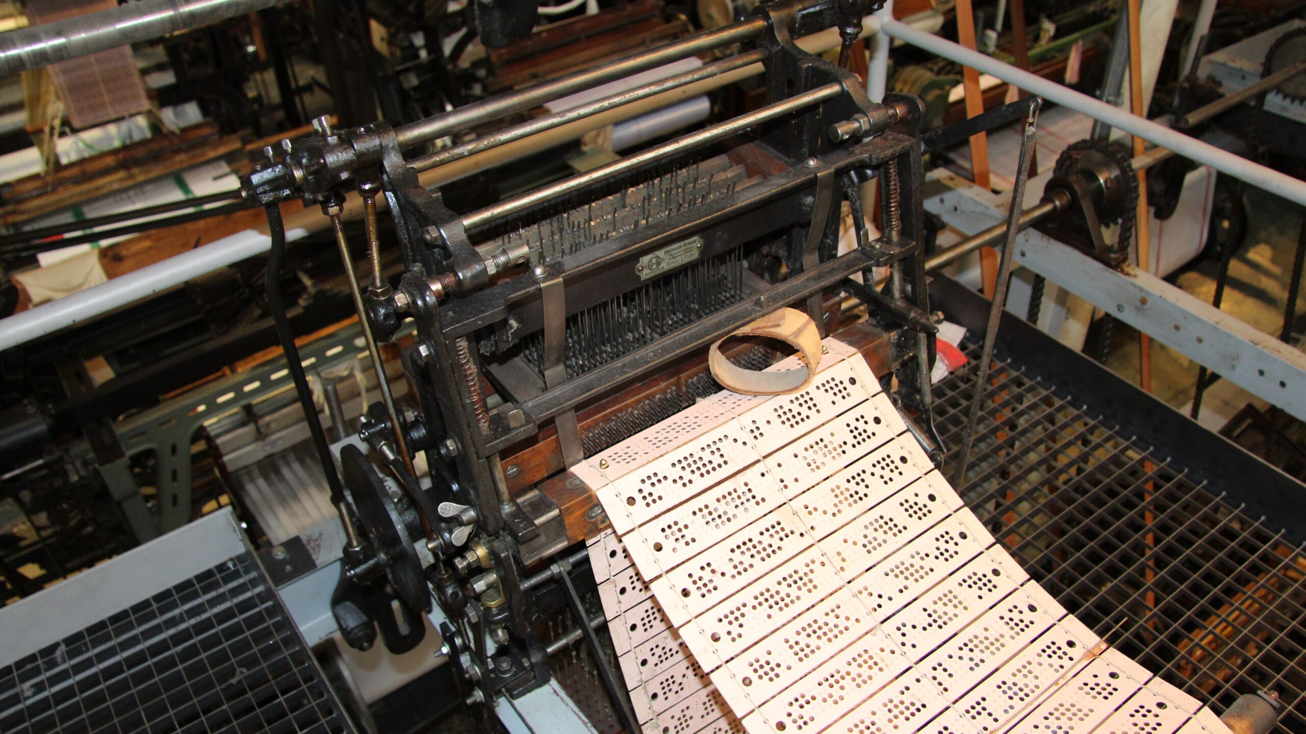 Weaving Machine II: Mechanical Jacquard Machine