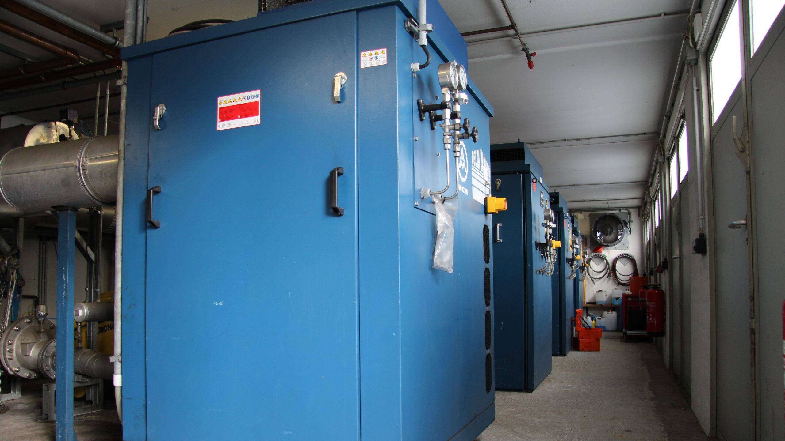 DEW21 Landfill Gas Plant II: Compressor – Running