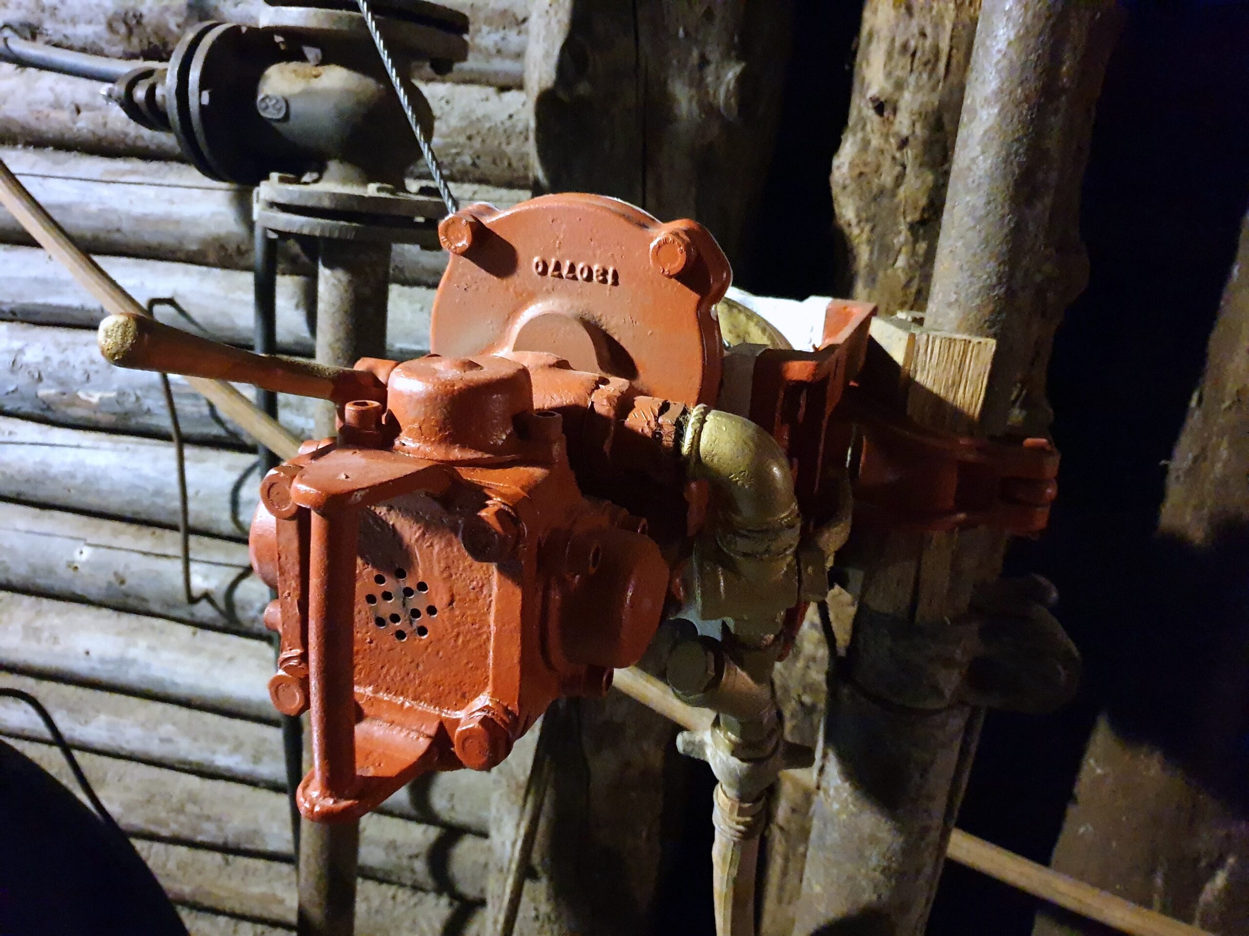 IDRIJA, ANTHONY`S SHAFT; A WINCH ("JOY") FOR TRANSPORT OF WOOD
