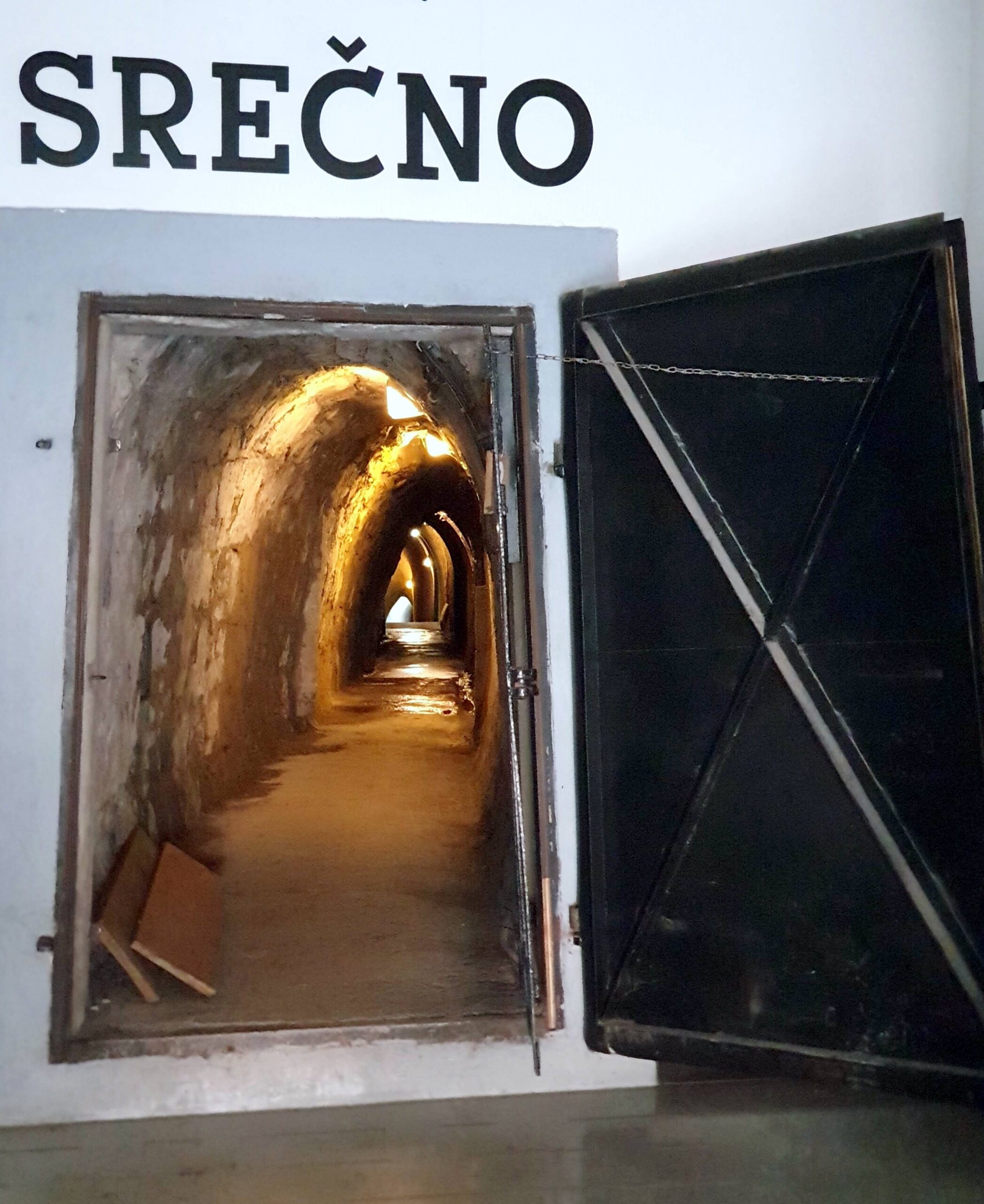 IDRIJA, ANTHONY`S SHAFT; OPENING AND CLOSING THE DOOR TO THE MINE
