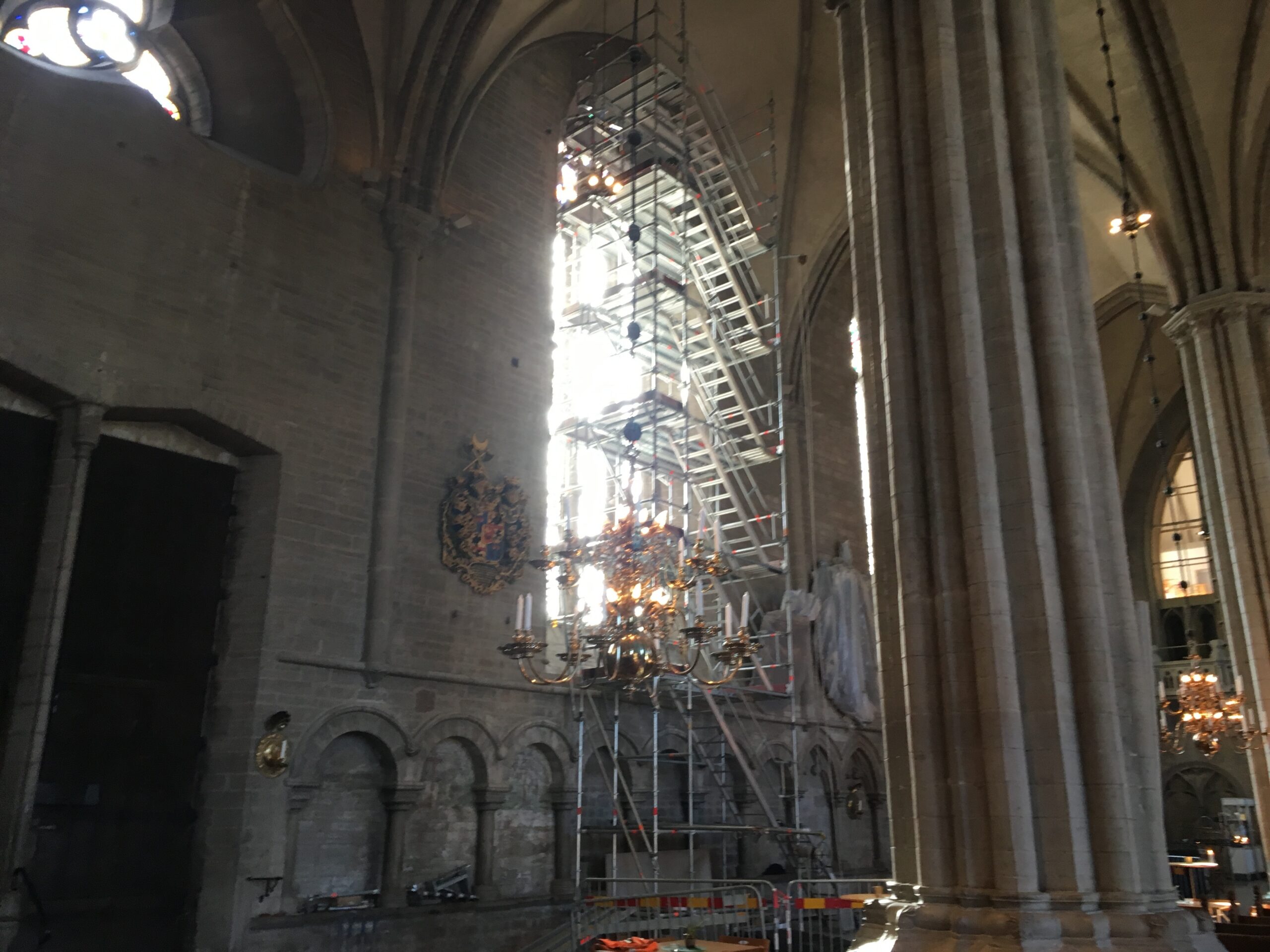 Linköpings Cathedral - a soundscape with construction