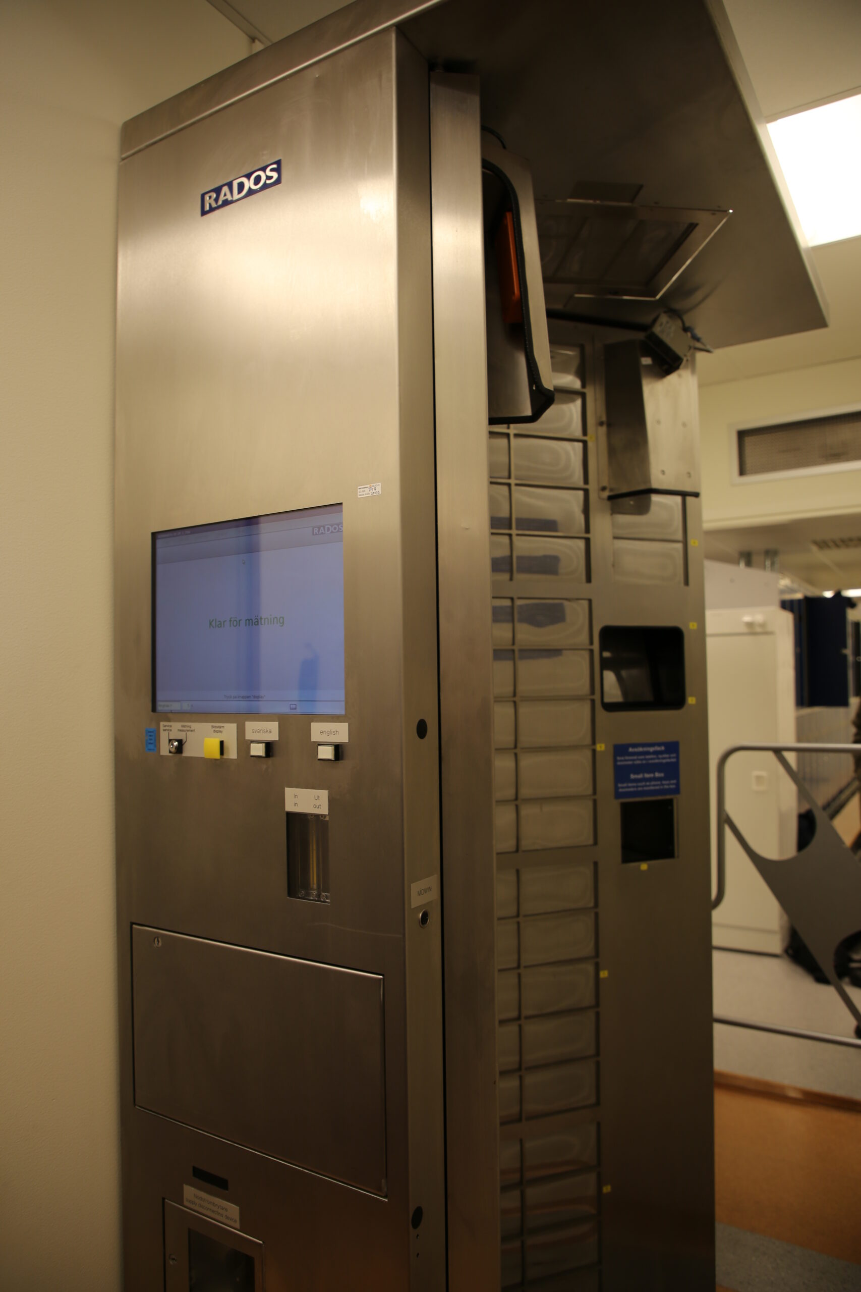 Radiation scanning- nuclear power plant