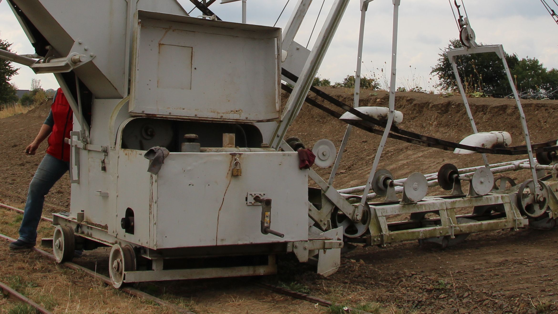 Bucket-Chain Dredger VI – Starting the Engine