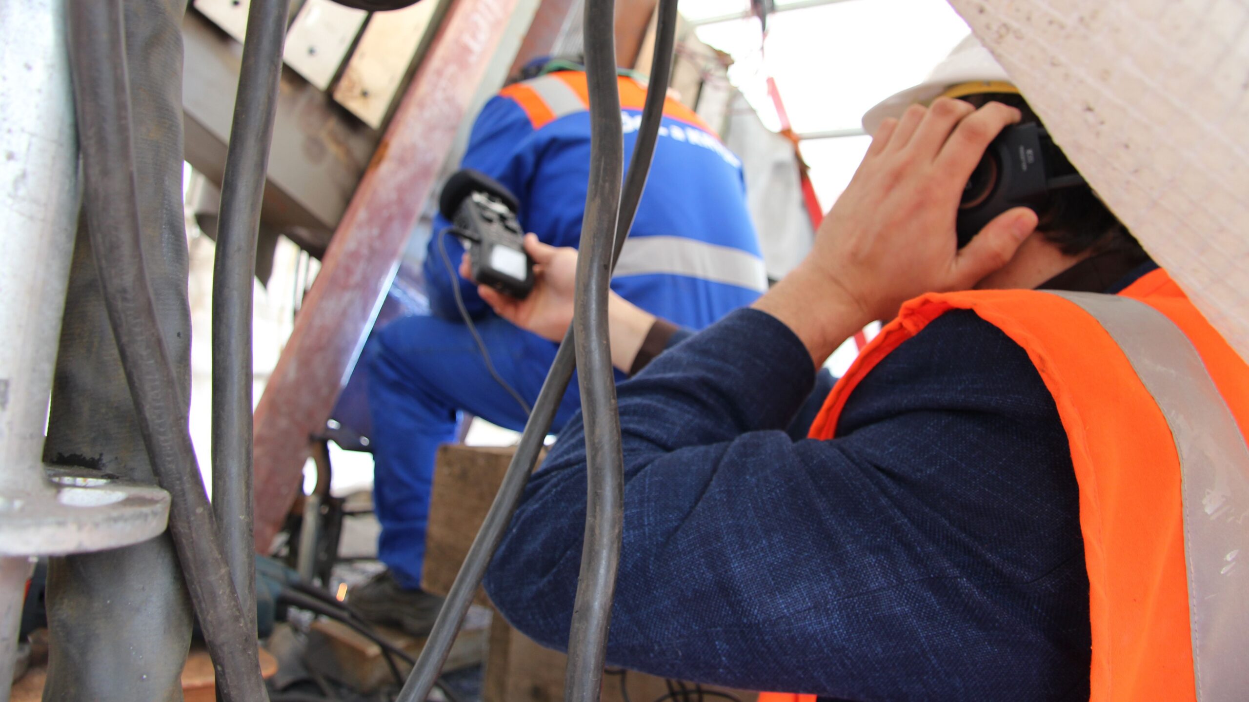 Stuttgart 21 IX: Welding Work at Neckarbrücke