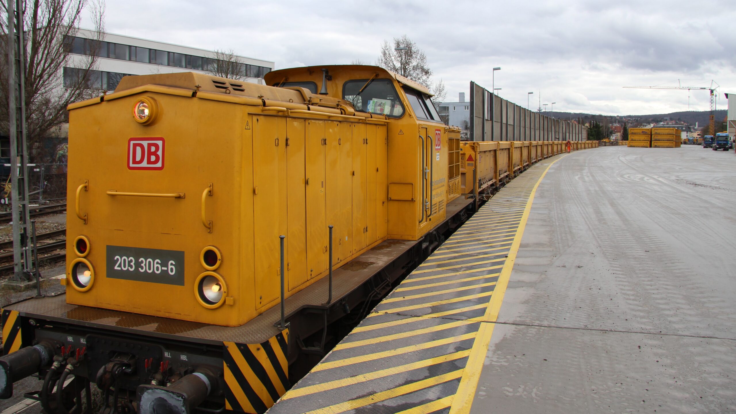 Stuttgart 21 XII: Diesel Locomotives at Logistics Centre